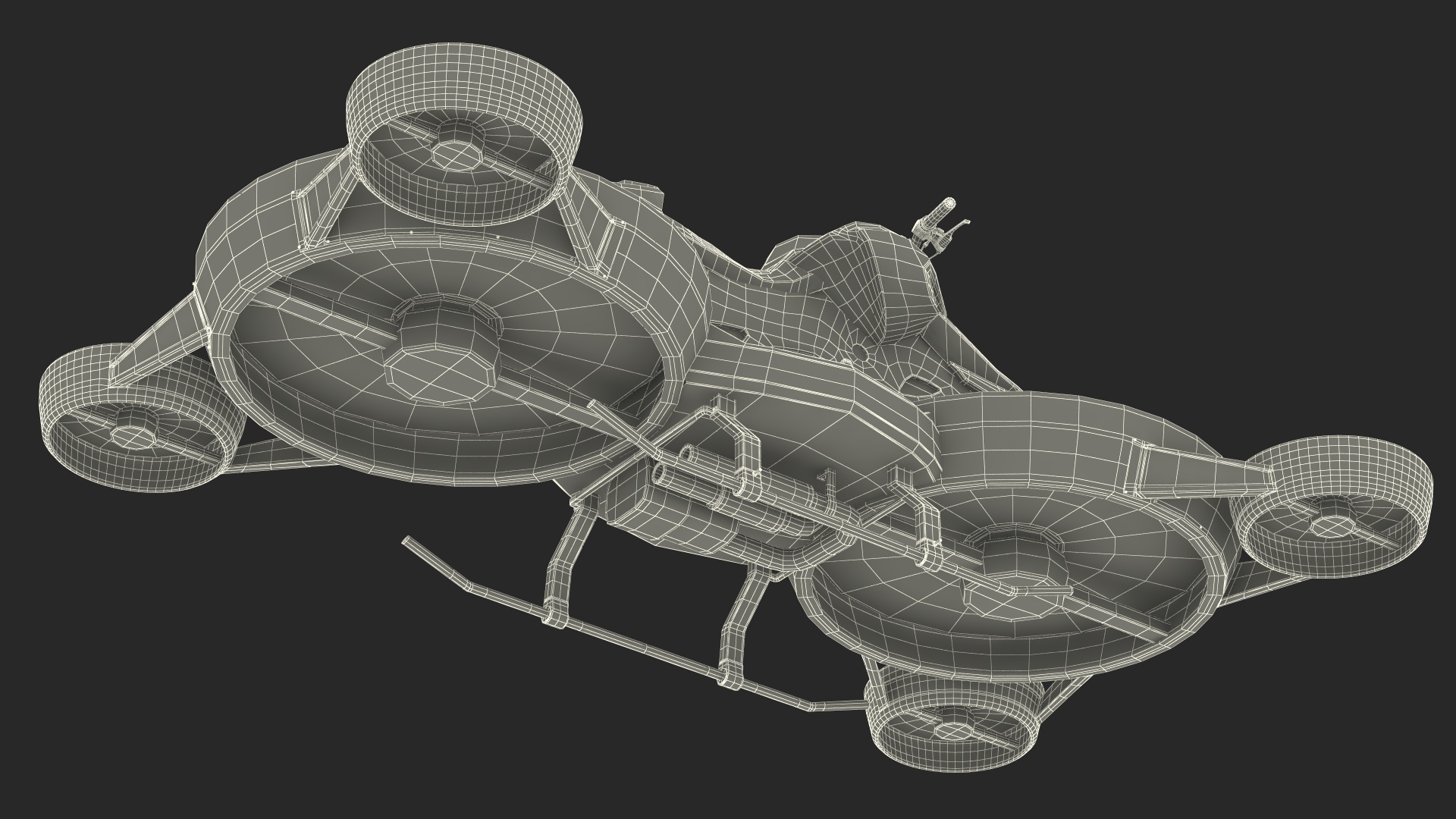 Blue Fly Hoverbike XTURISMO 3D