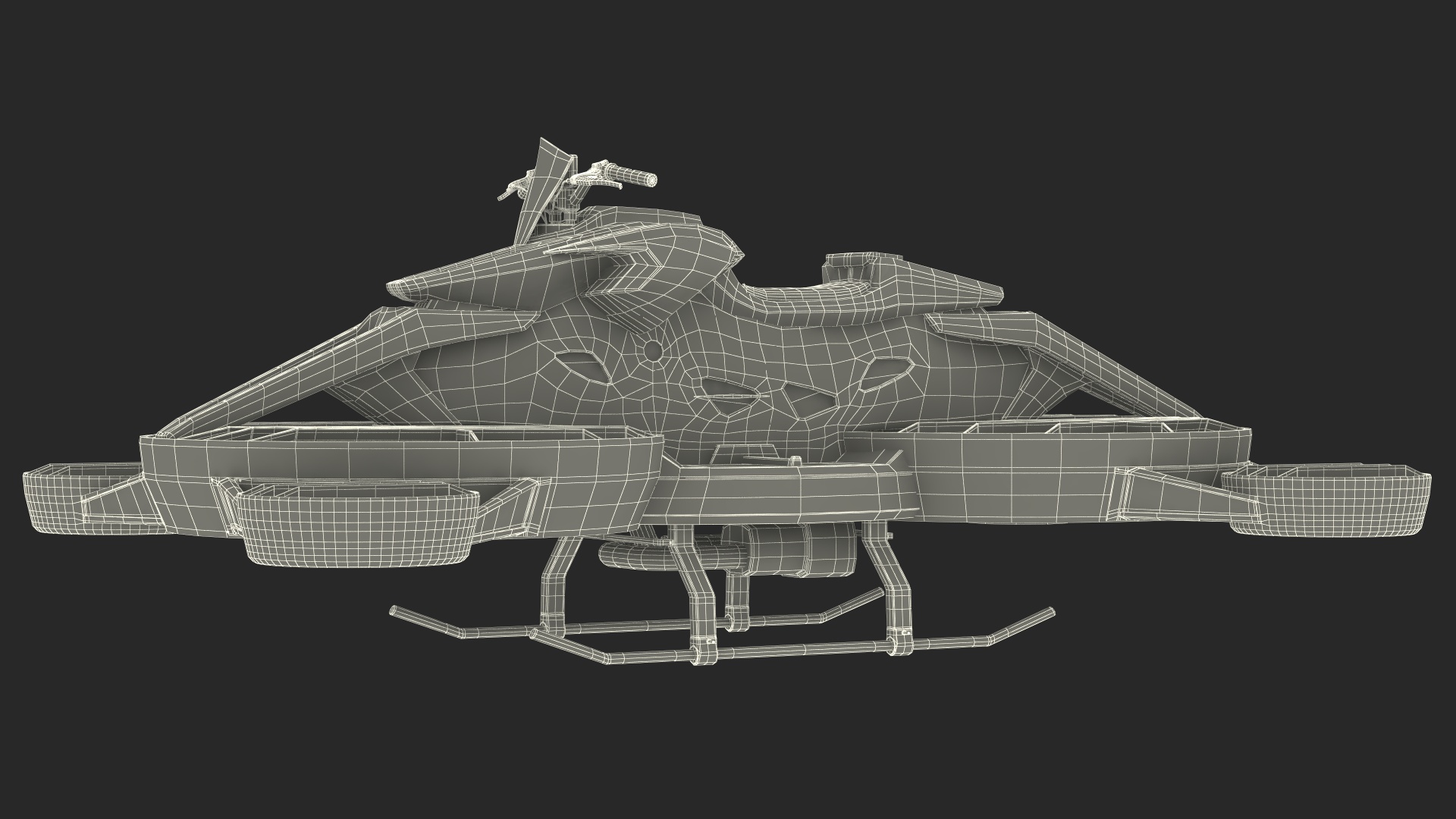 Blue Fly Hoverbike XTURISMO 3D