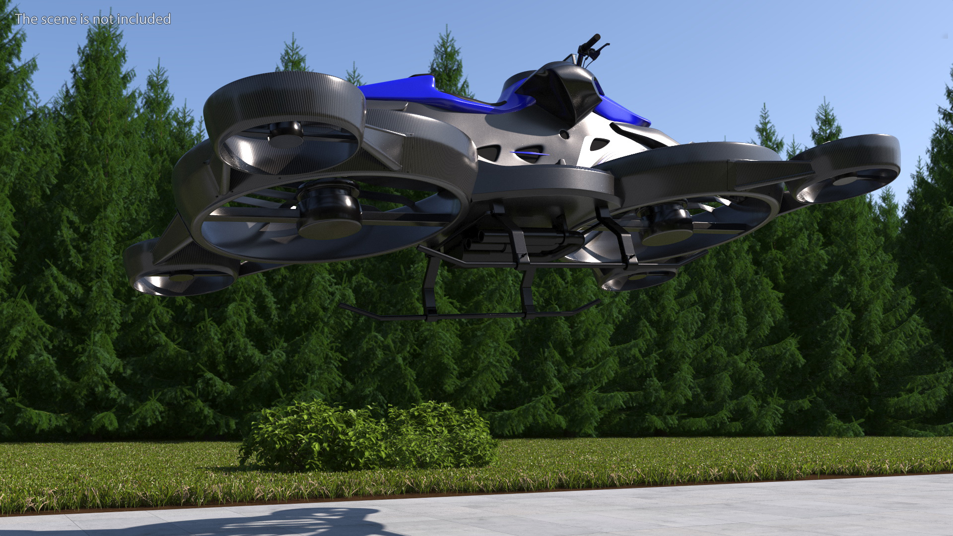 Blue Fly Hoverbike XTURISMO 3D