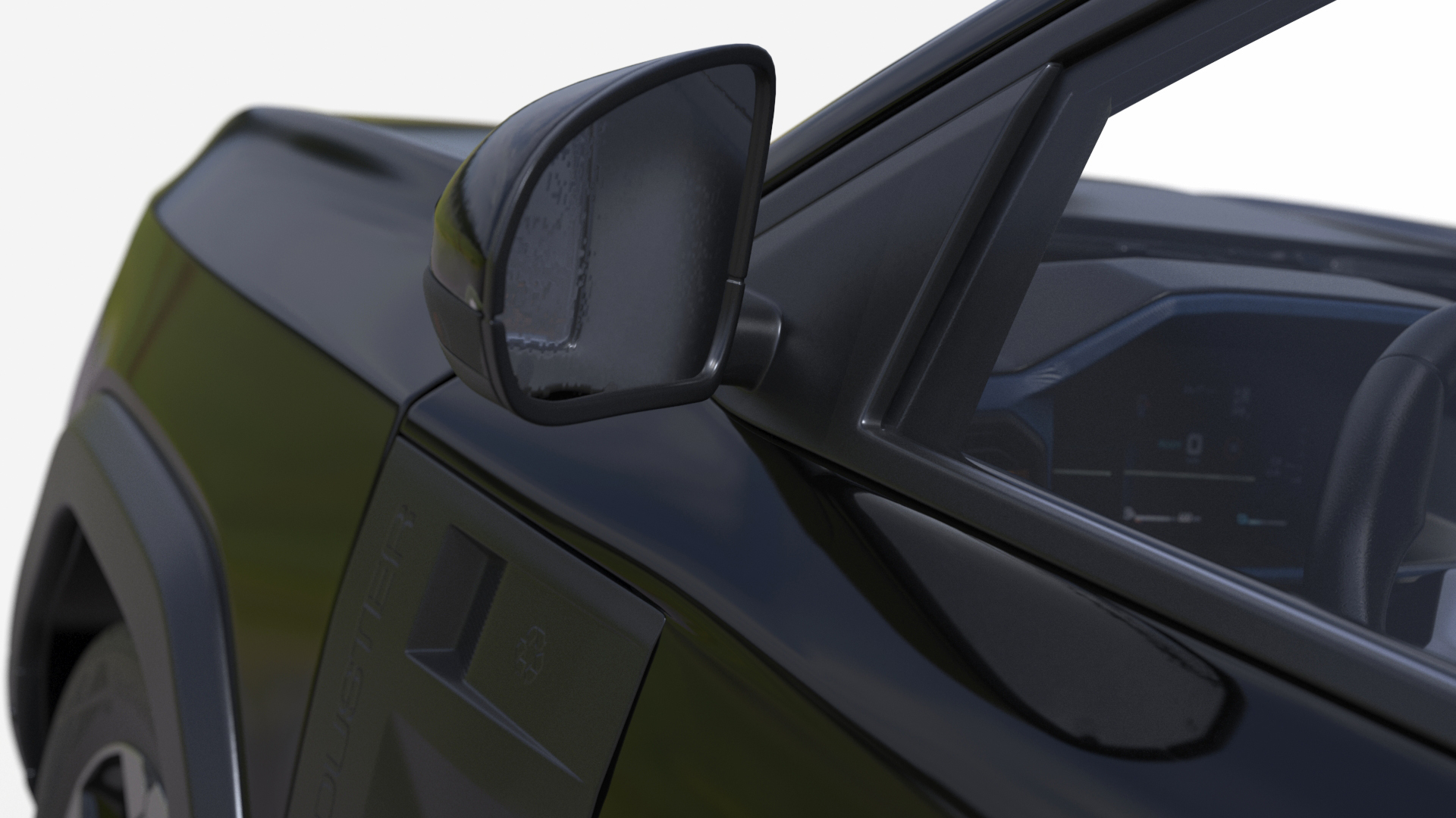 Dacia Duster 2024 Crossover Simplified Black 3D model