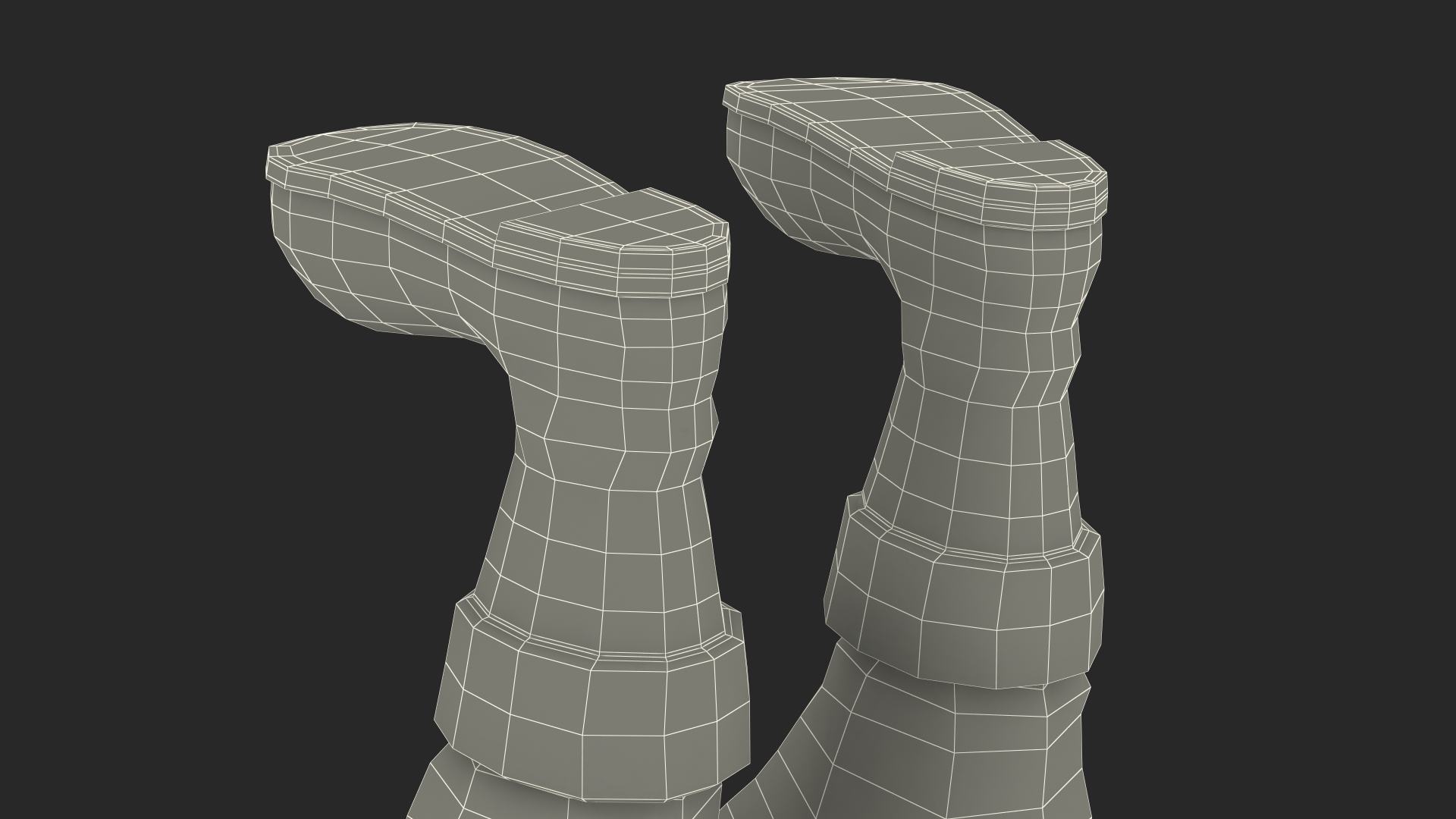 3D model Santa Claus Cartoon Rigged for Maya