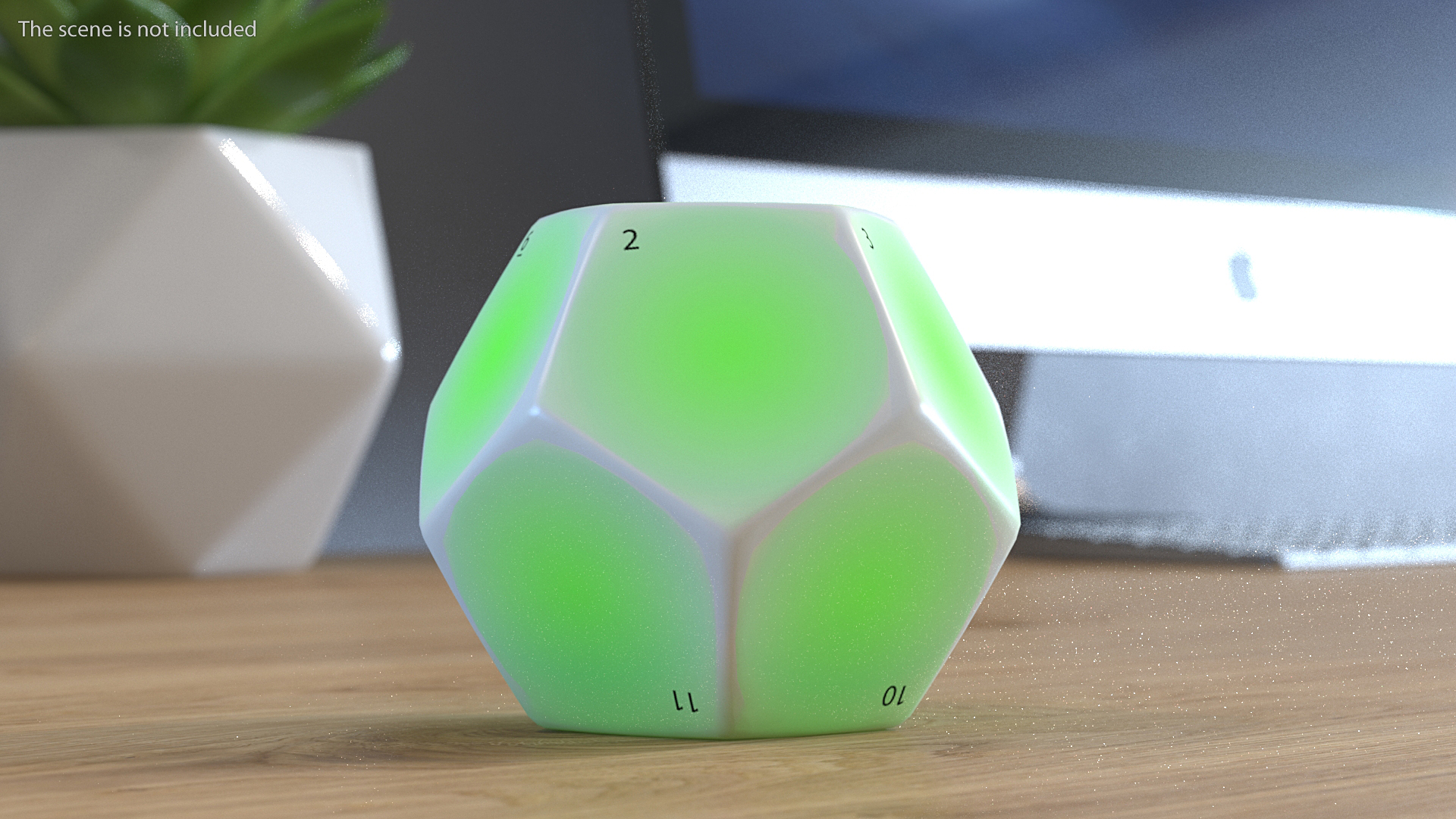 LED RGB Light Panel With Remote Control 3D model