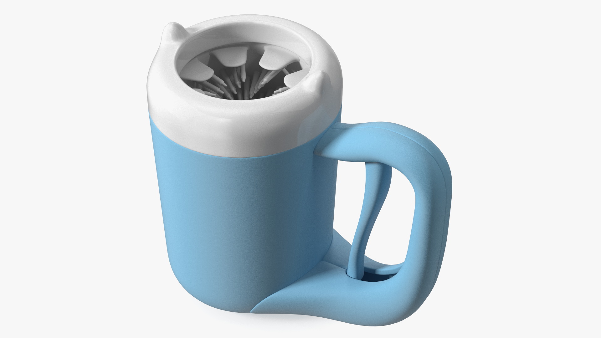 3D Dogs Paw Wash Blue model