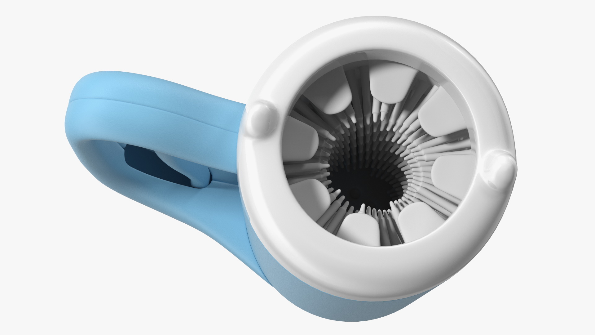 3D Dogs Paw Wash Blue model