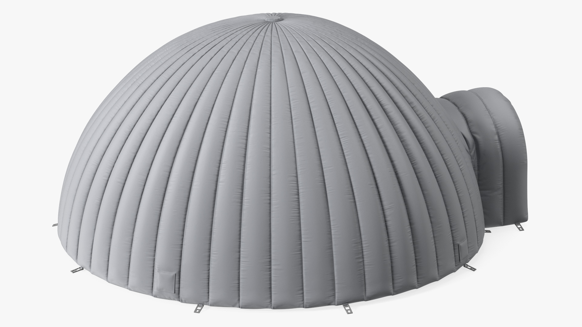 3D model Inflatable Dome Tent Grey