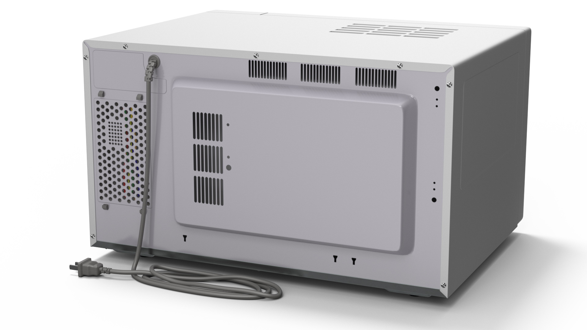 3D Electric Microwave Oven model
