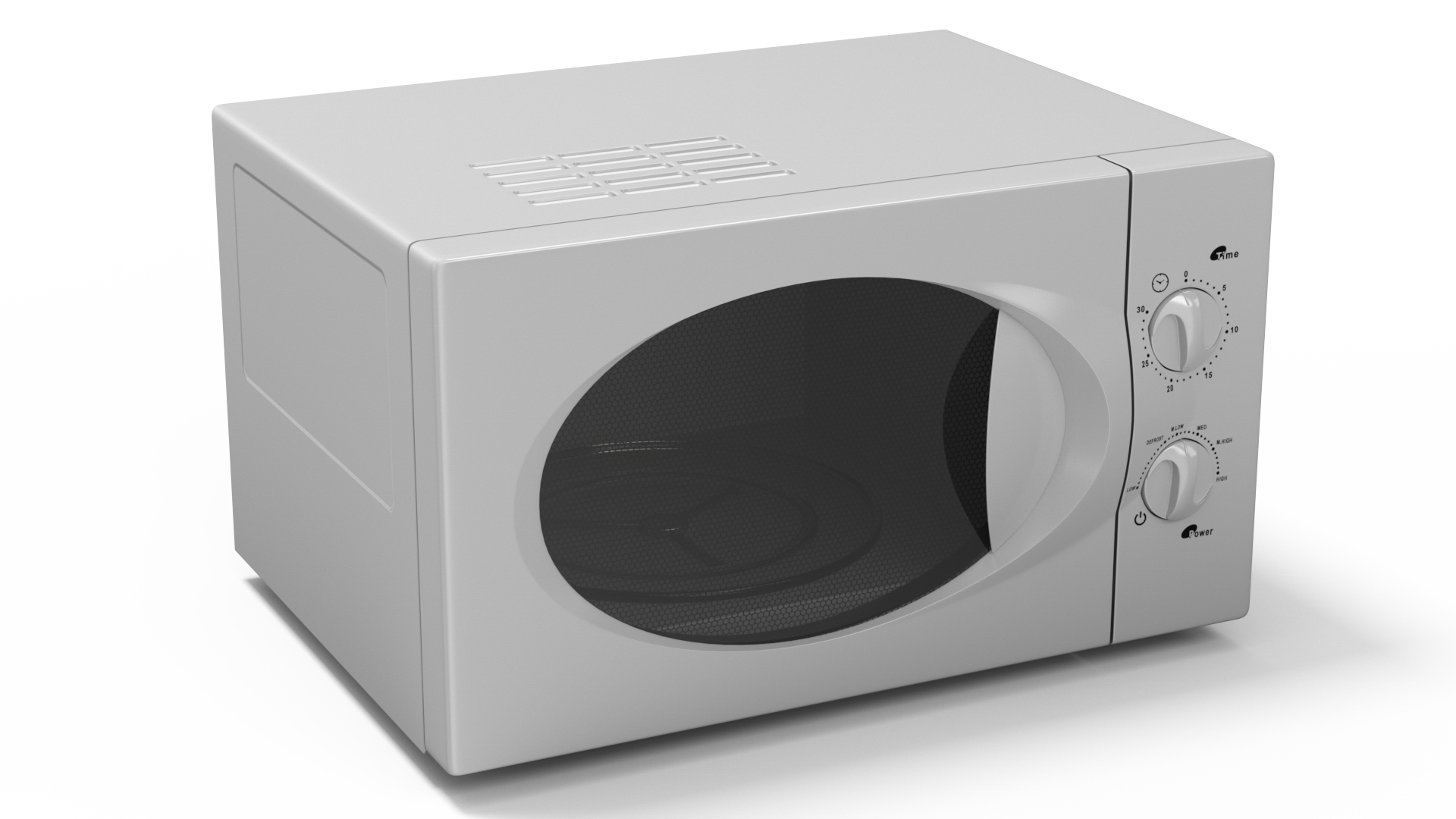 3D Electric Microwave Oven model