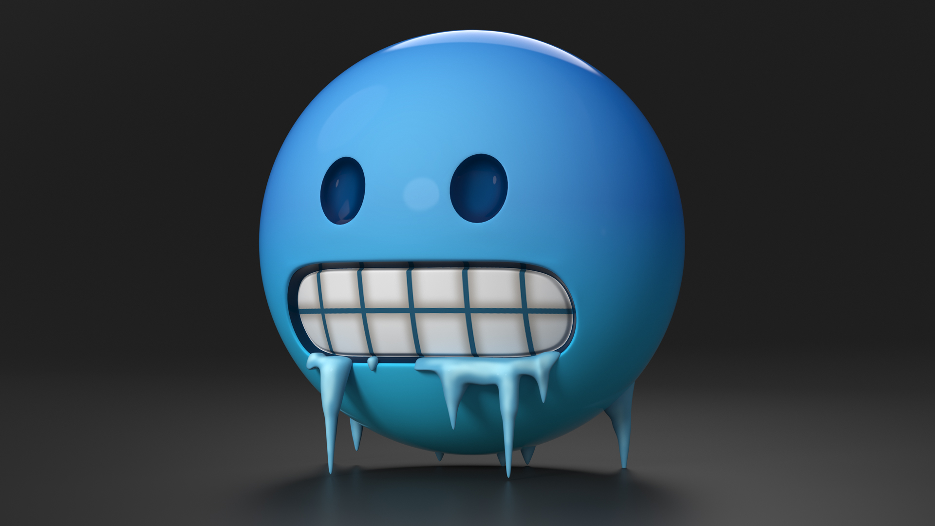 3D model Emoji Cold Face