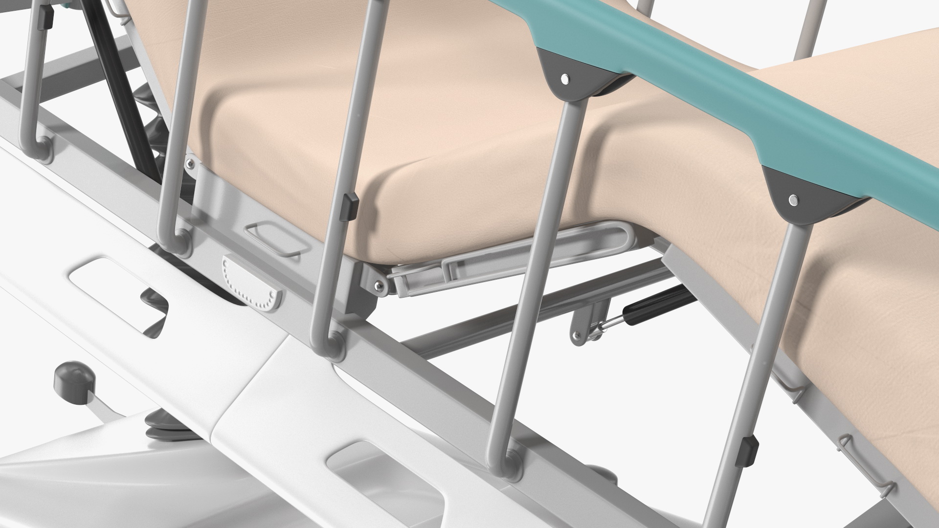 Emergency Stretcher Trolley 3D