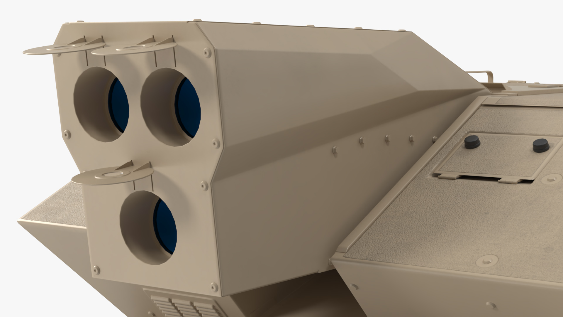 Laser Air Defense System Skynex Sand Color 3D