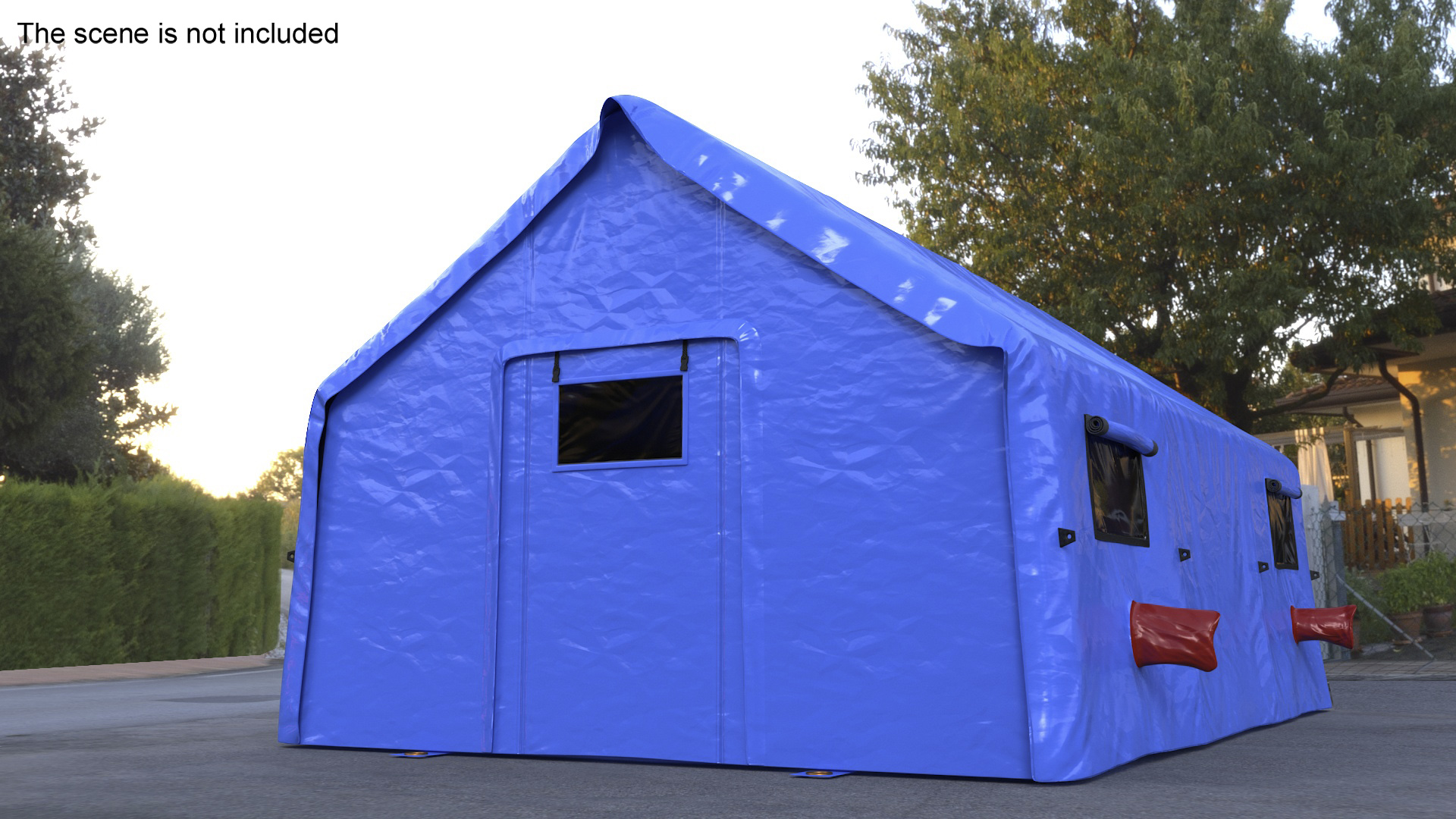 3D model Medical Camping Tent