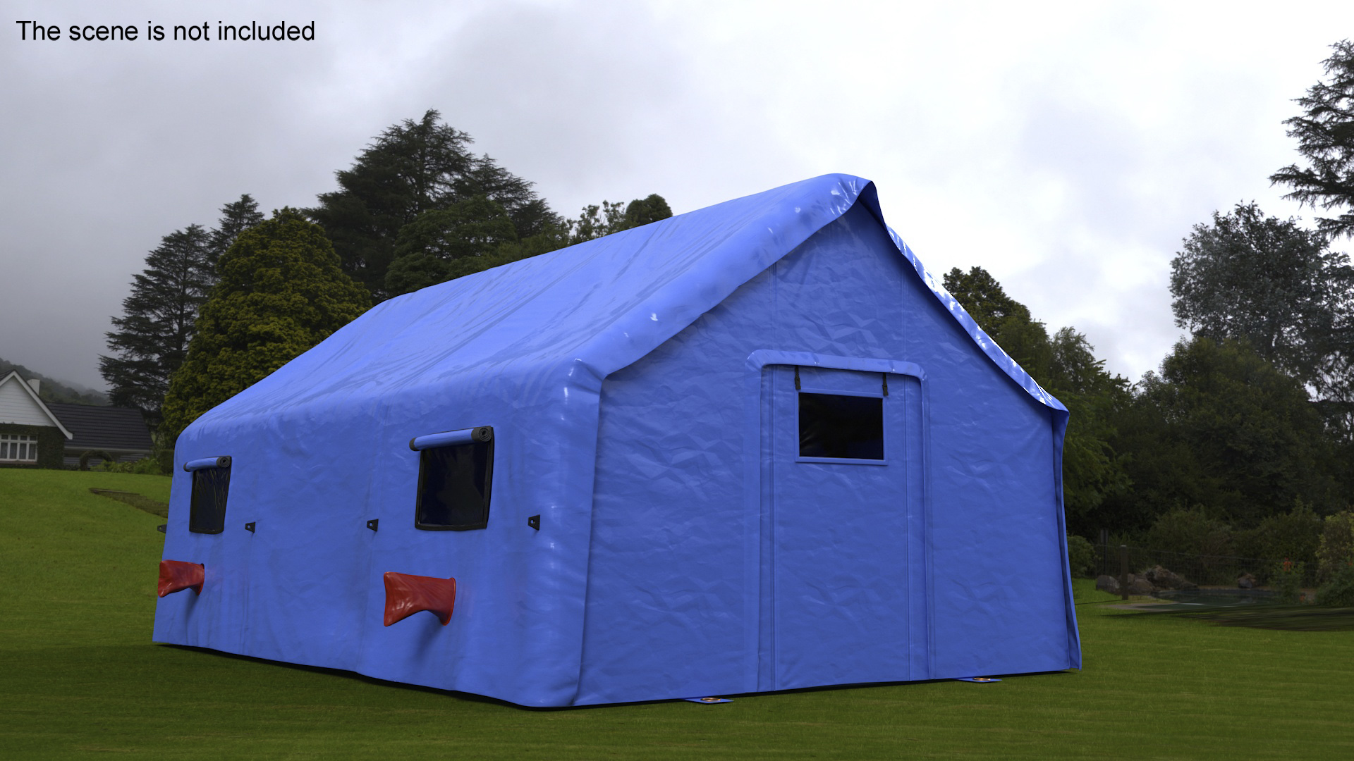 3D model Medical Camping Tent
