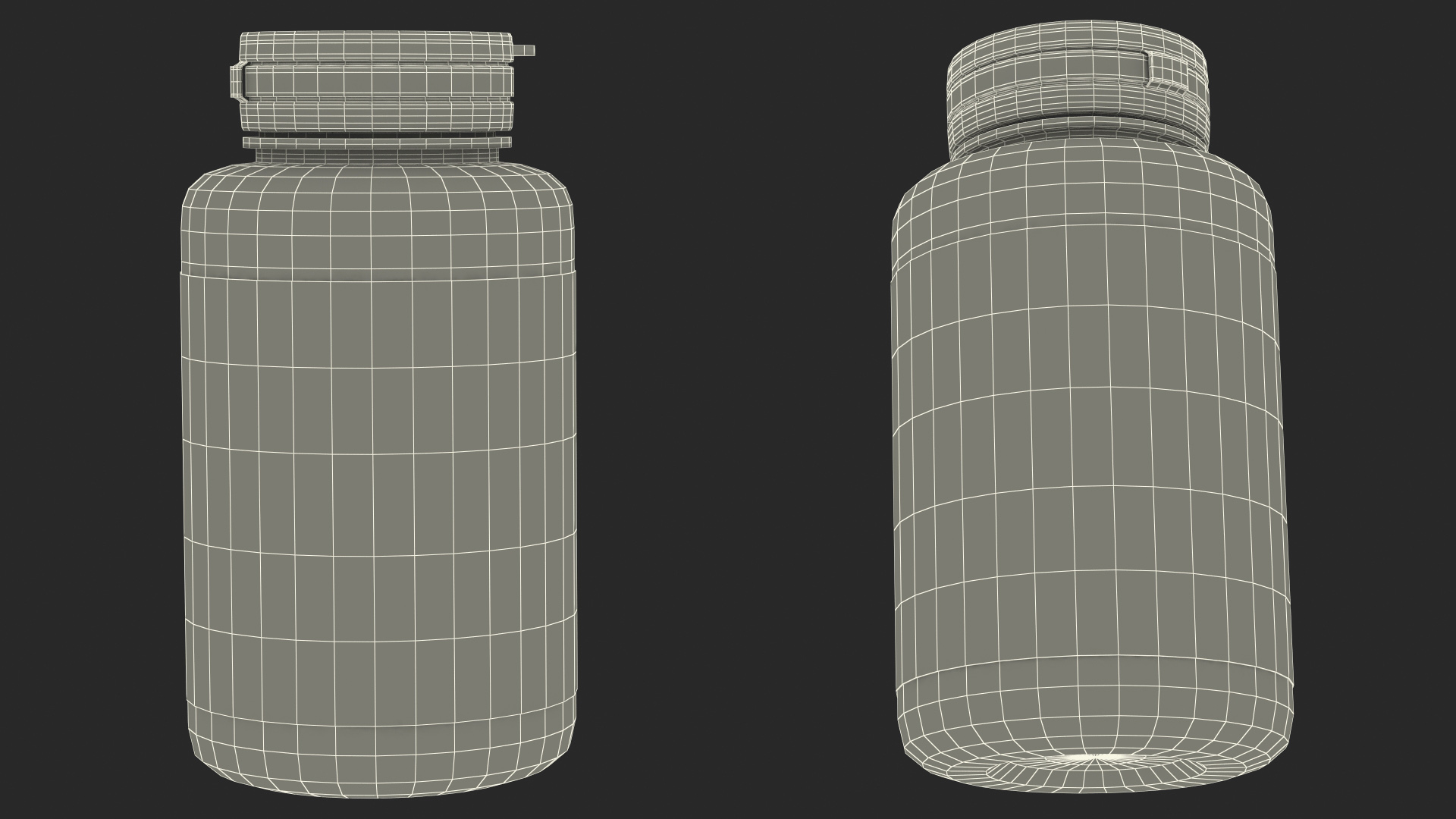 3D model NOW Dandelion Root 500 mg