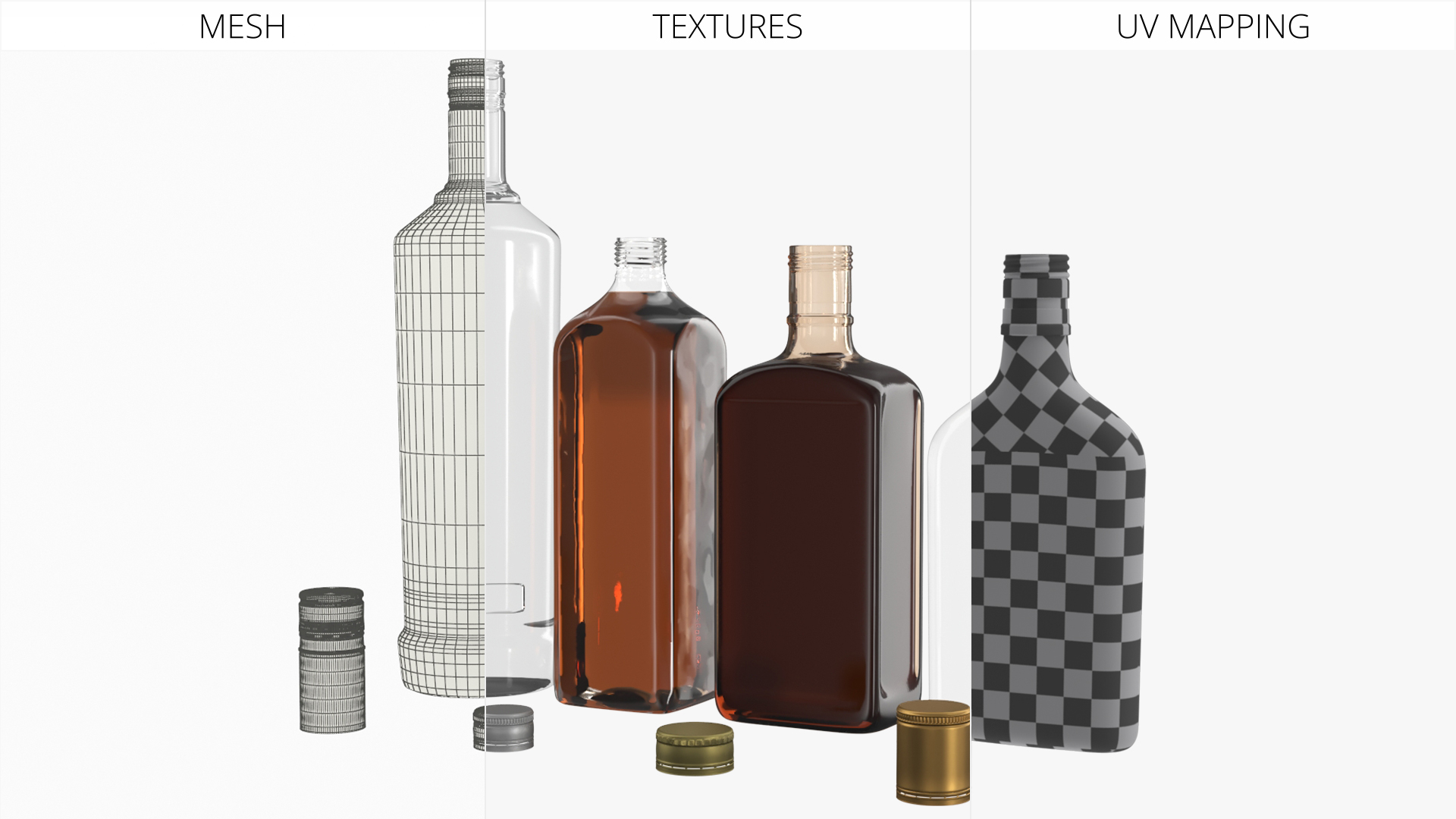 Smirnoff No21 Vodka Bottles Set - view 11