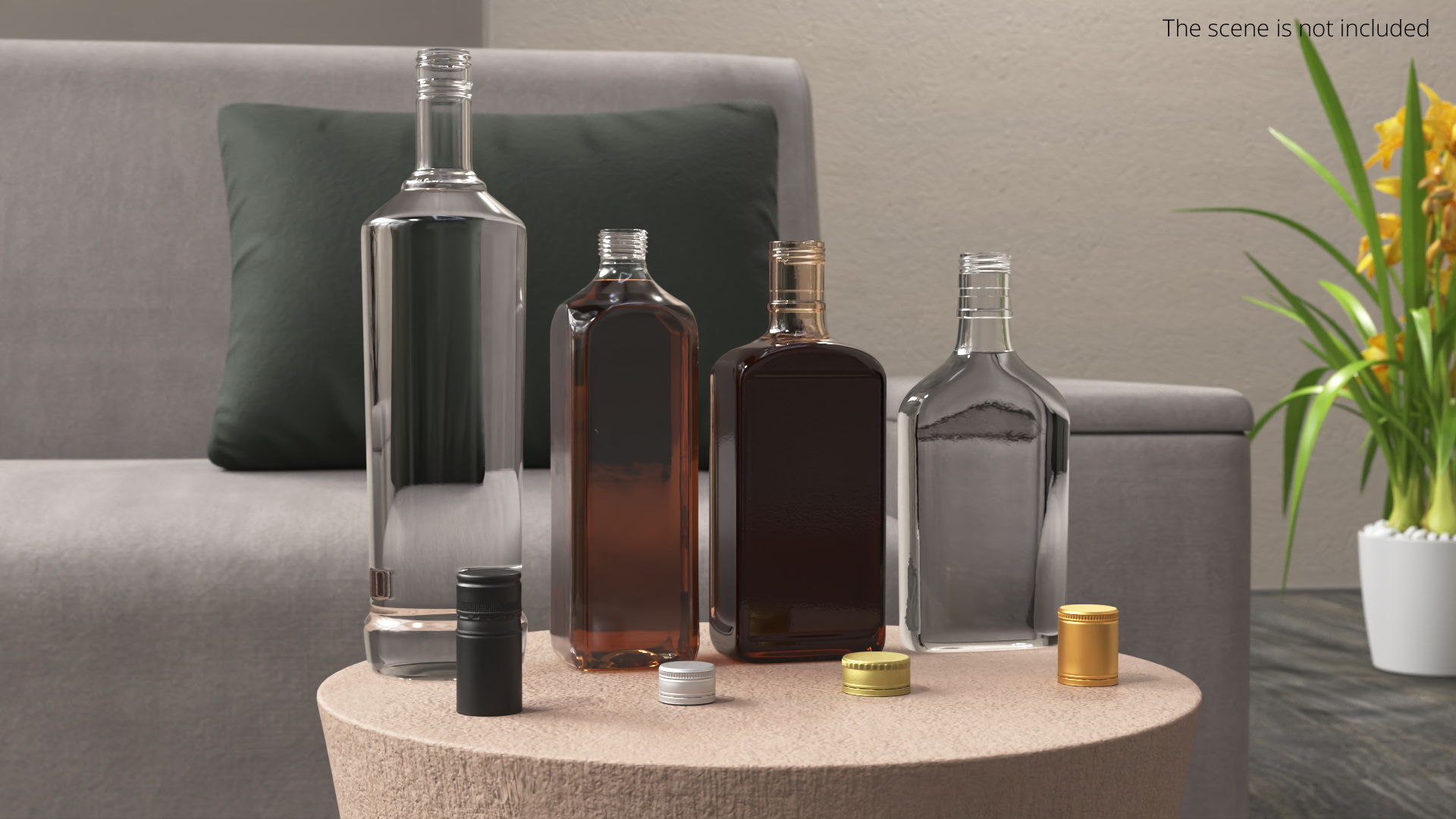 Smirnoff No21 Vodka Bottles Set - view 3
