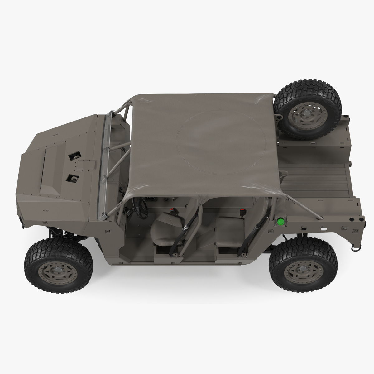 Ultra Light Combat Vehicle Rigged for Modo 3D