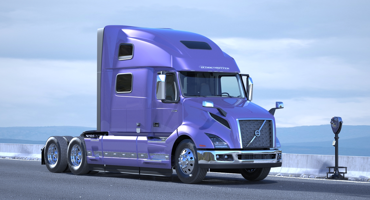 Volvo VNL 860 Truck 2018 3D model