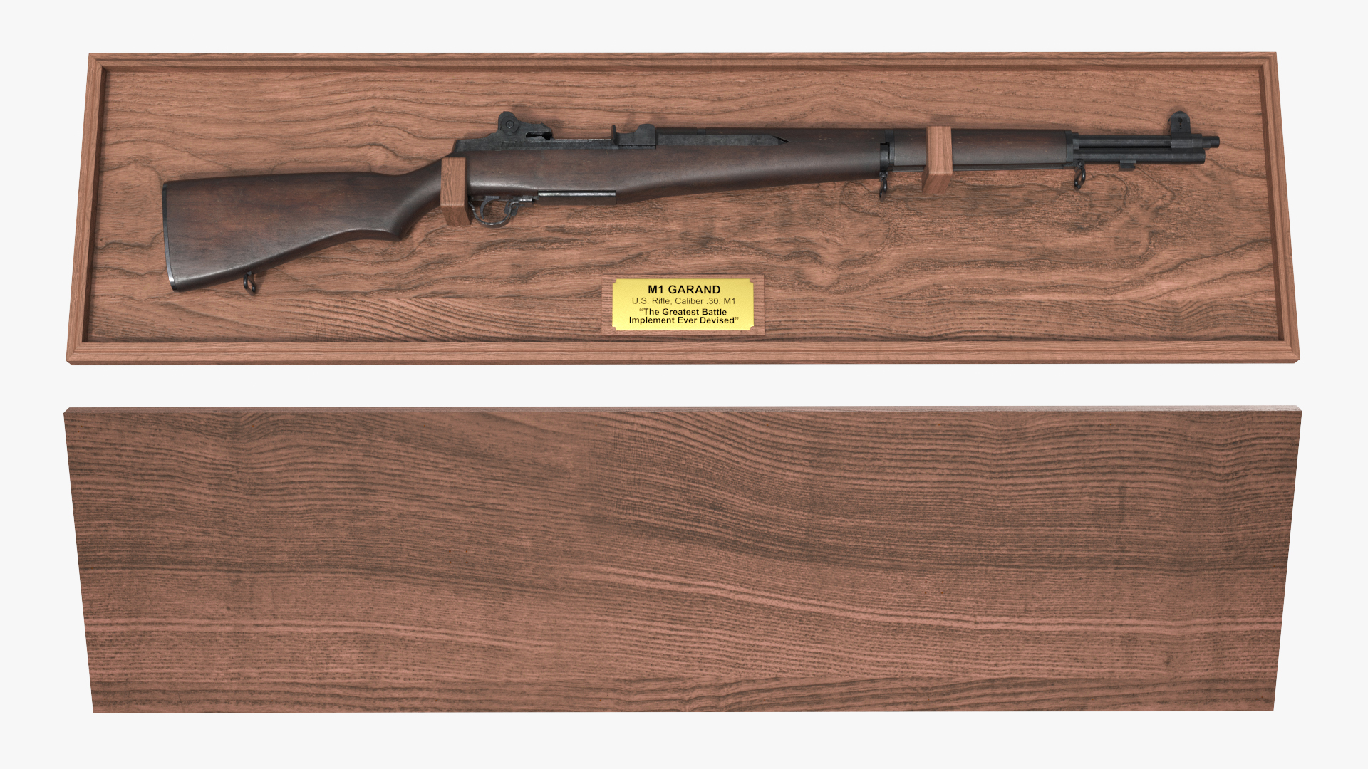M1 Garand Rifle with Display Tray - view 4