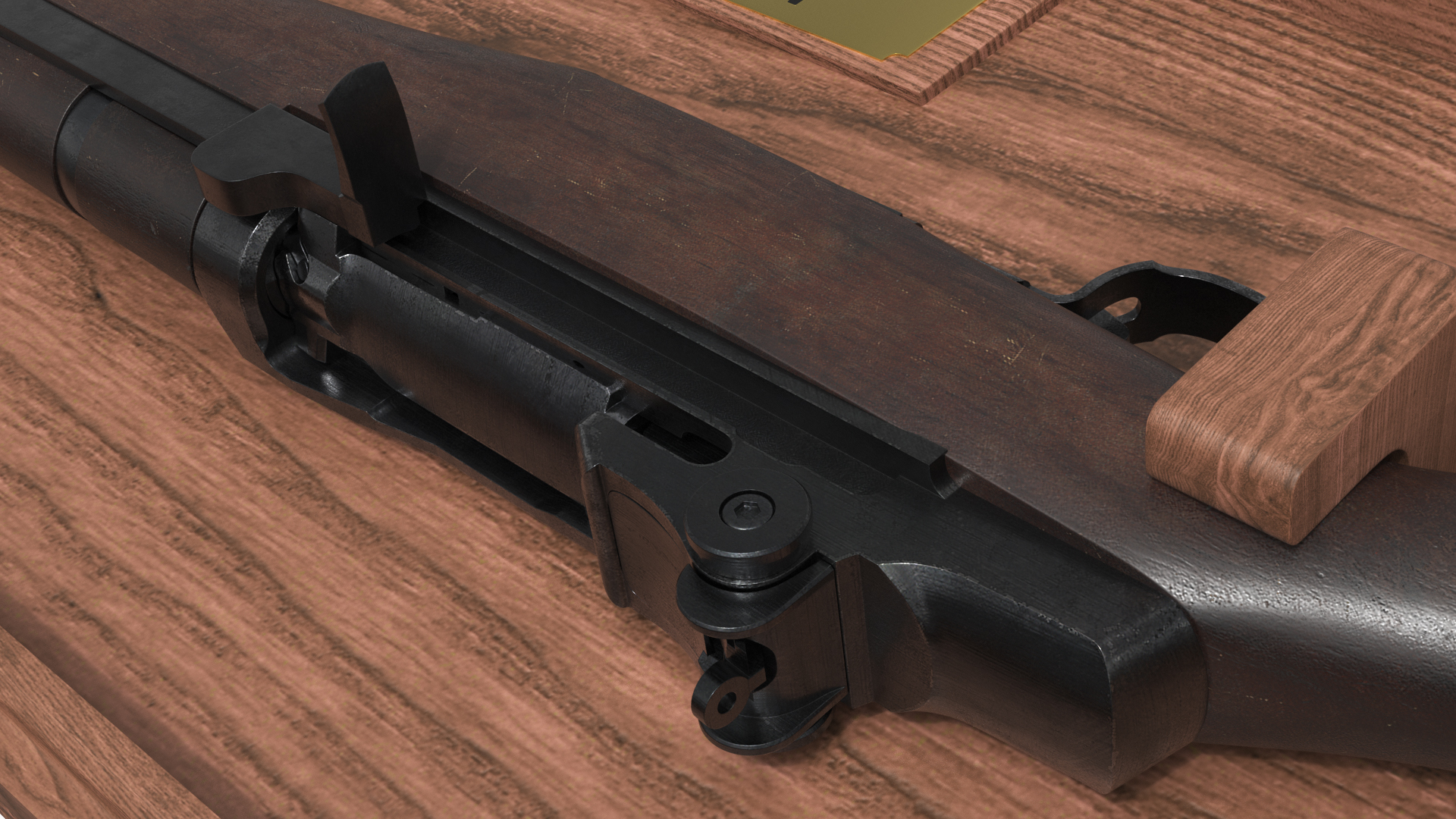 M1 Garand Rifle with Display Tray - view 6