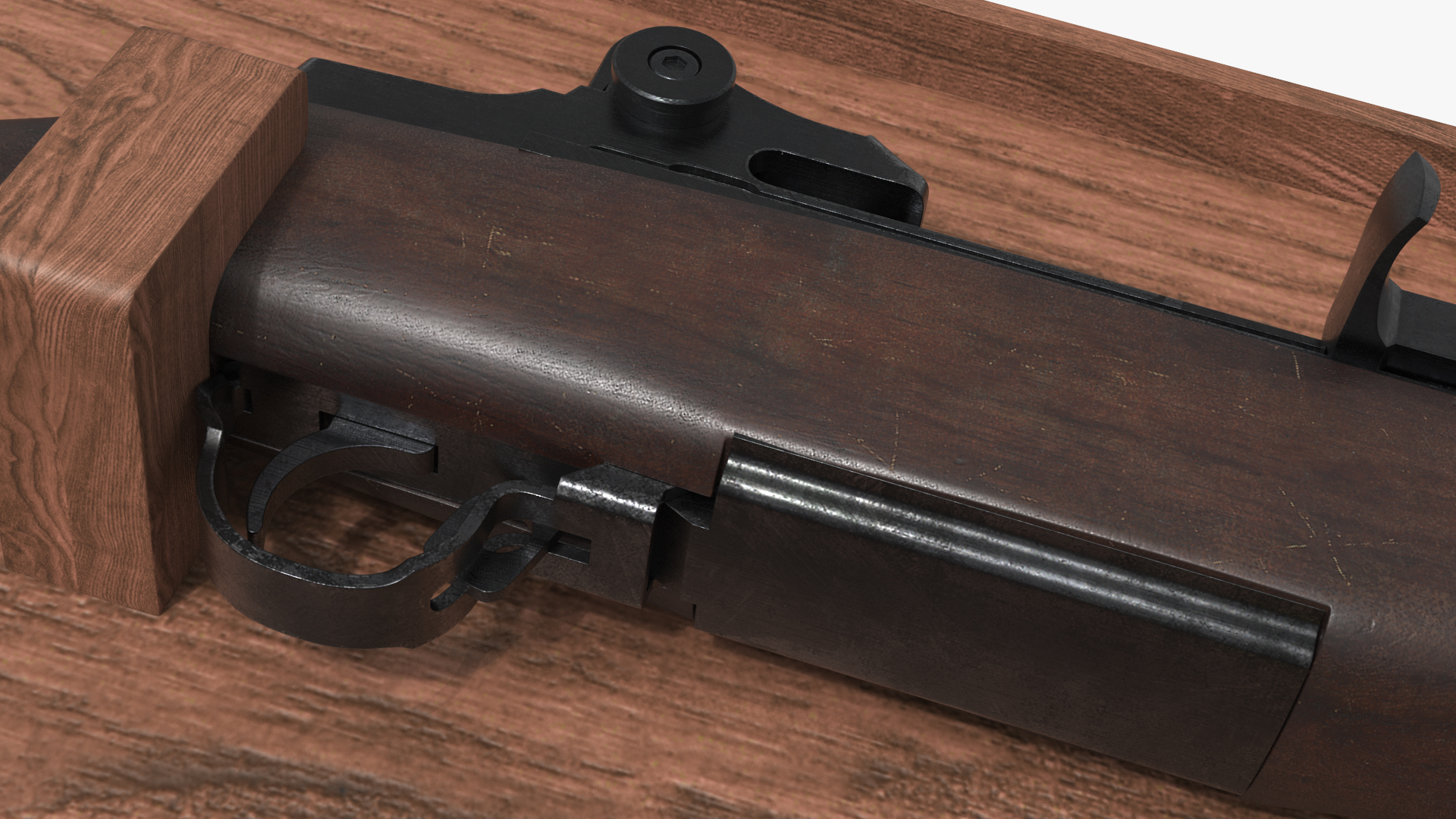 M1 Garand Rifle with Display Tray - view 7
