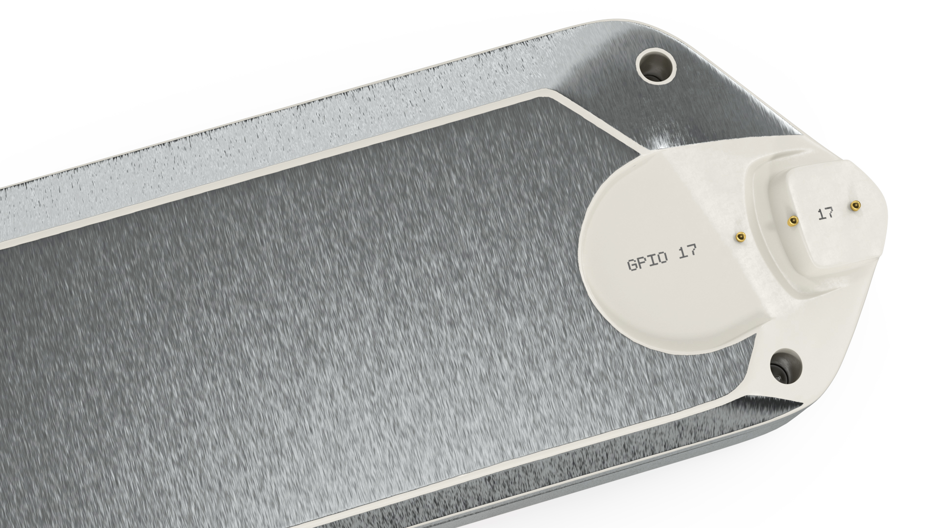Hacking Multitool Flipper Zero Metallic 3D model