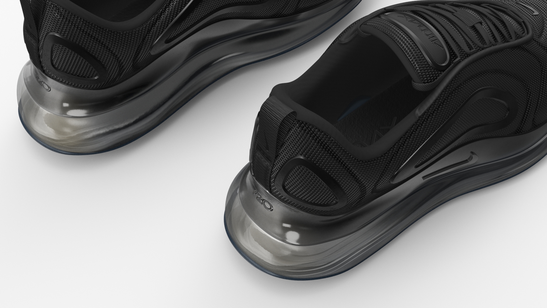 Nike Air 720 Anthracite Black 3D model
