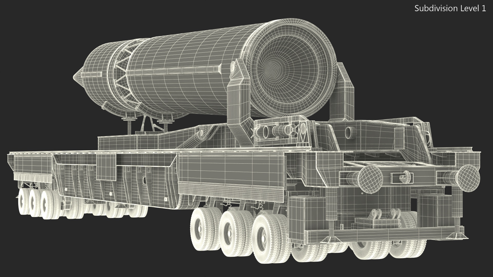 3D Indias Ballistic Missile Defence System Agni III model