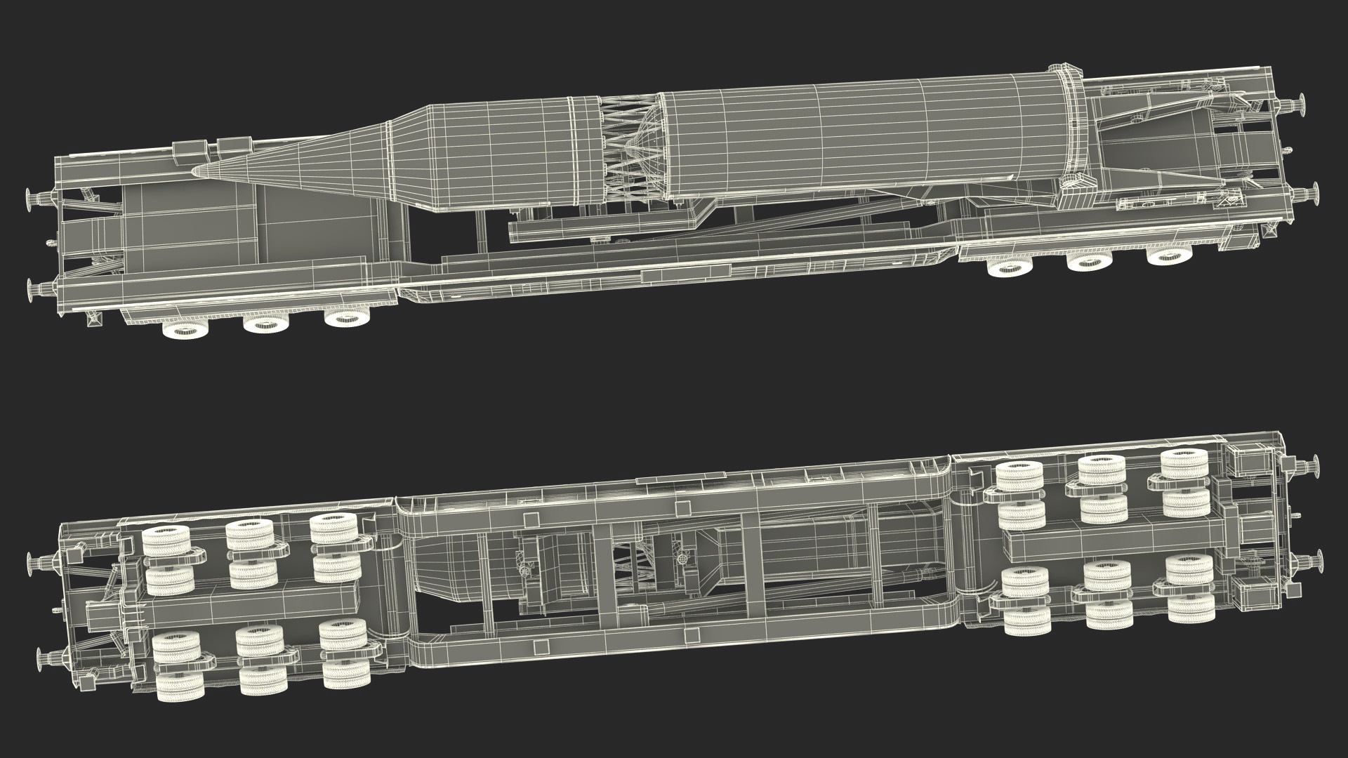 3D Indias Ballistic Missile Defence System Agni III model