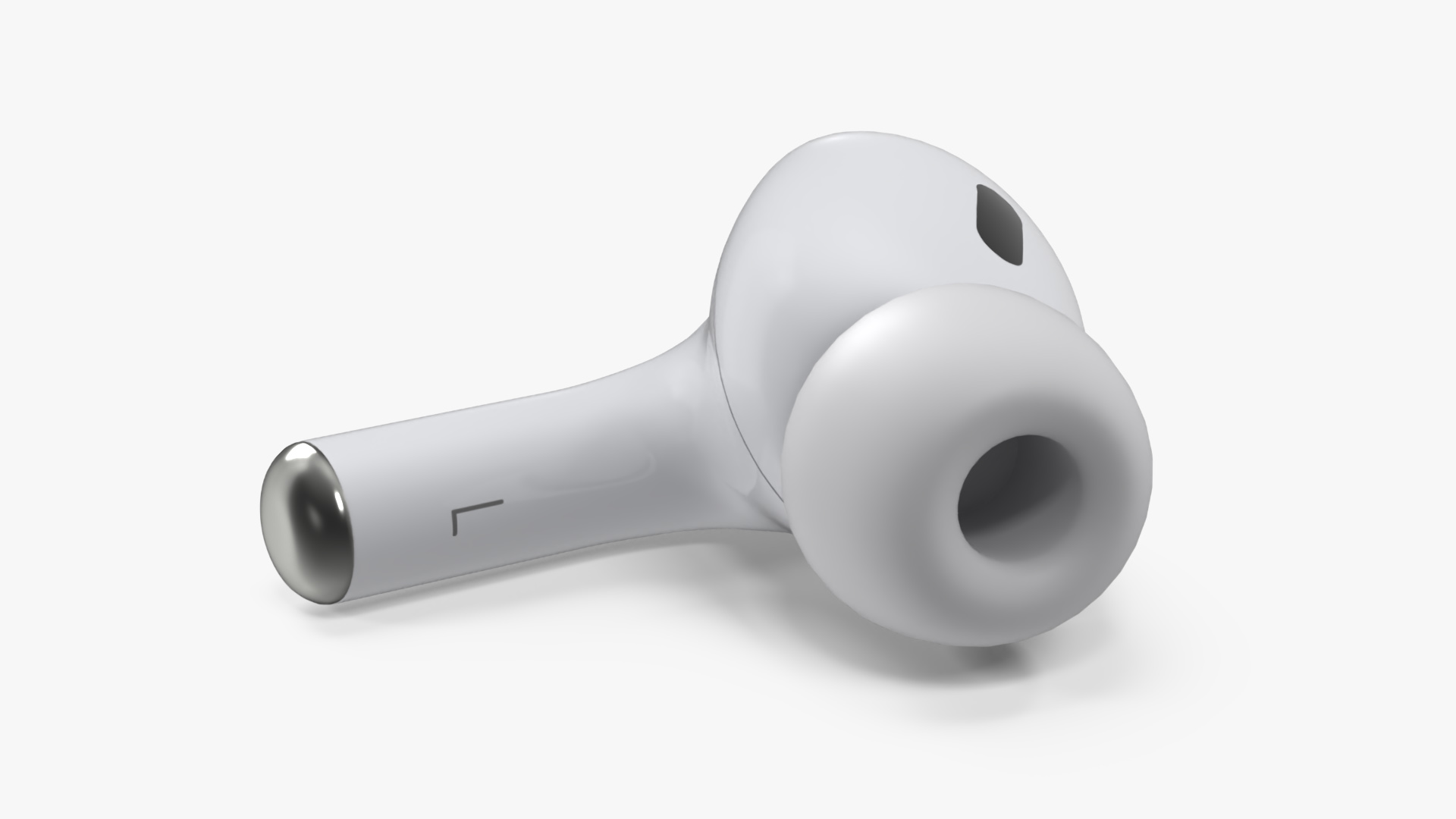 3D model Apple AirPods Pro 2 USB-C with Silicone Case Black