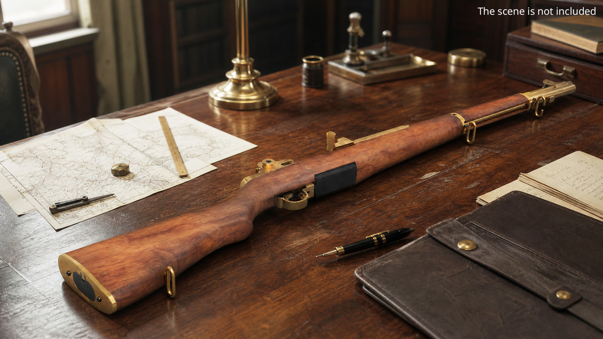 M1 Garand US Military Collector Rifle Gold - view 3