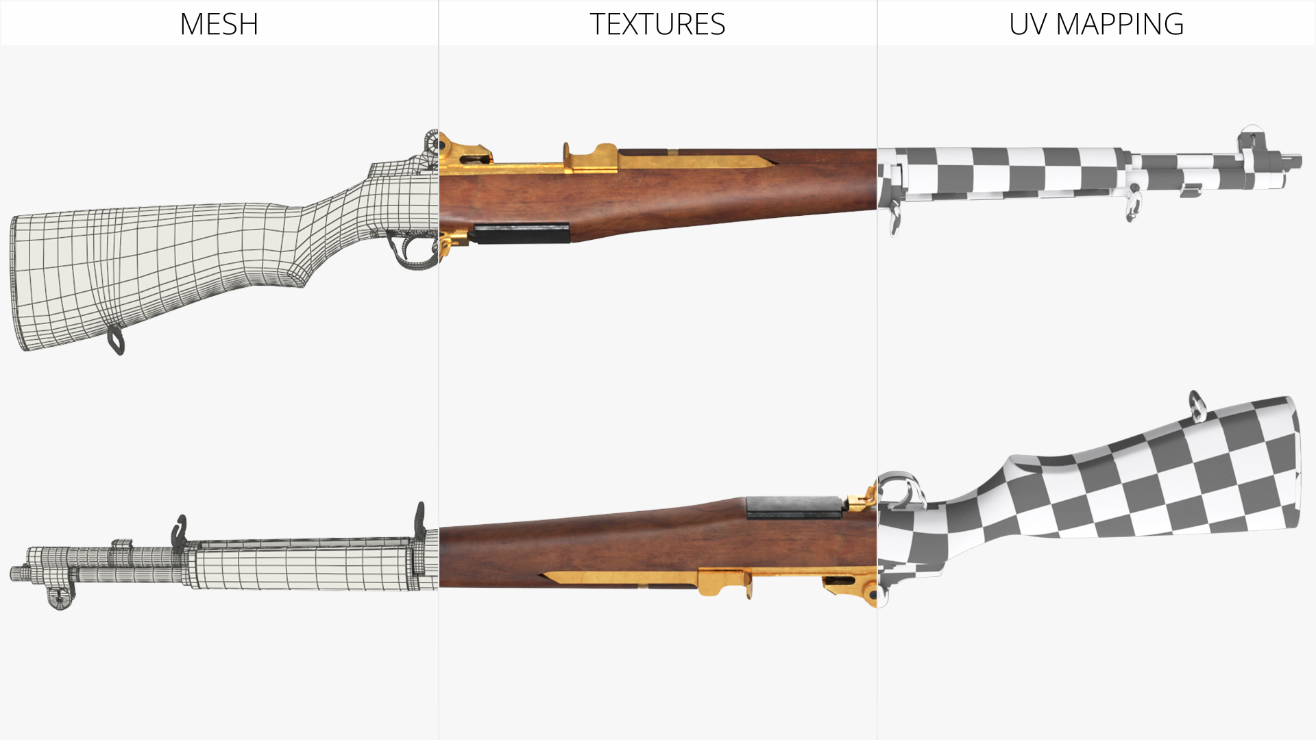 M1 Garand US Military Collector Rifle Gold - view 9