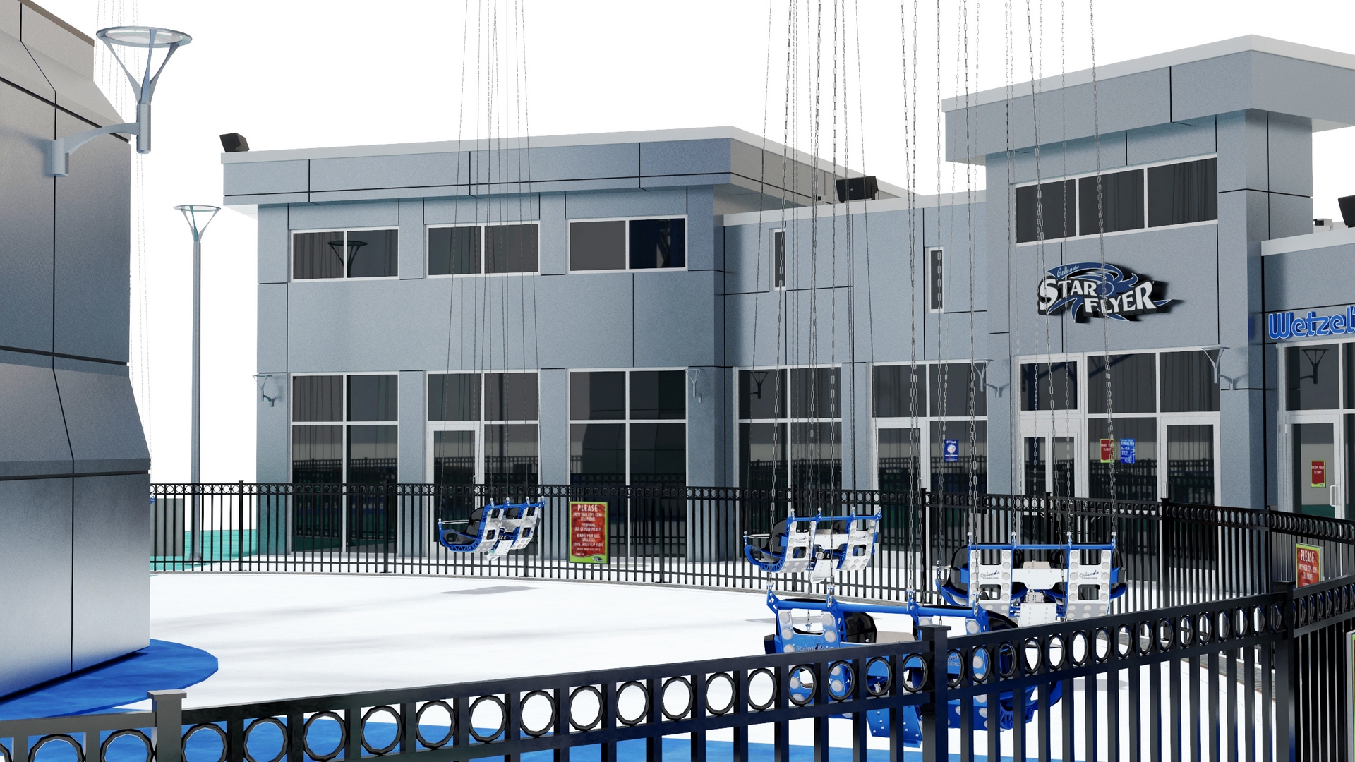 3D Orlando StarFlyer Attraction model