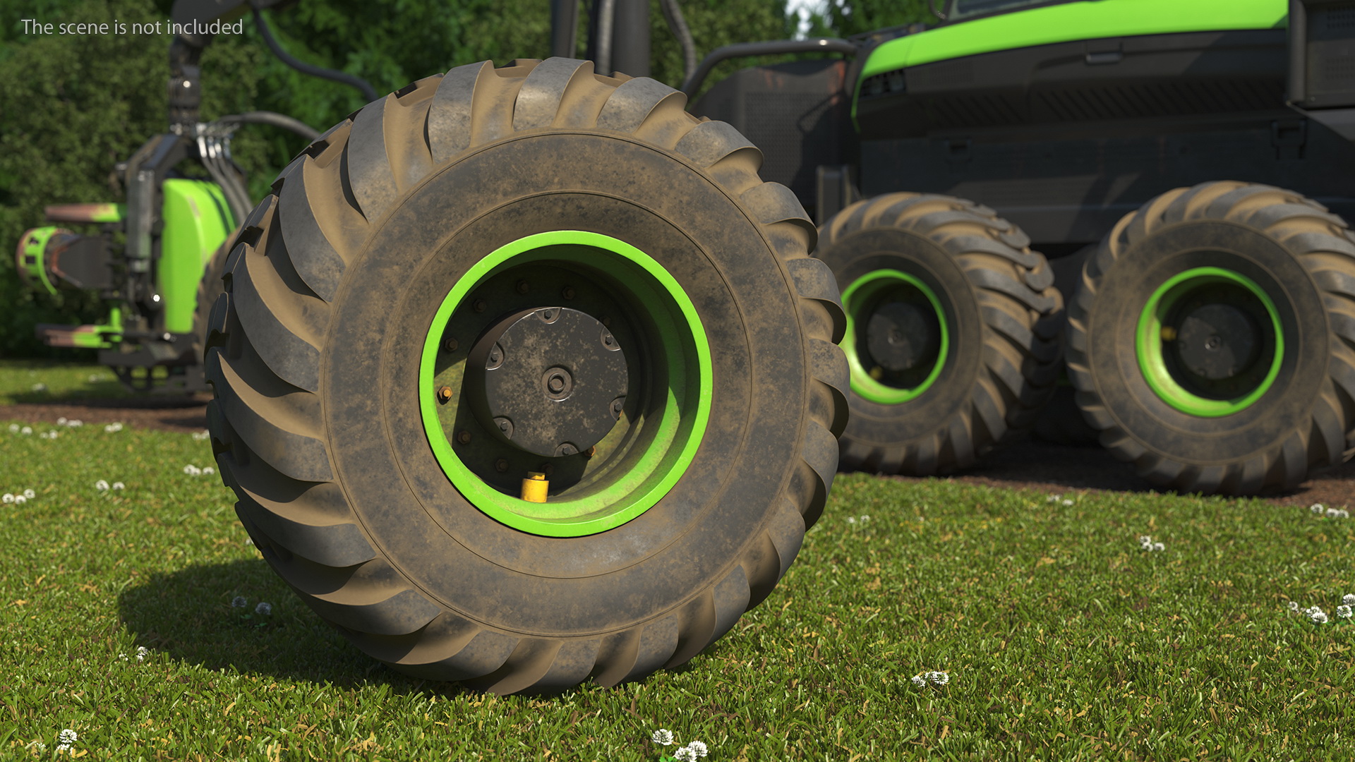 3D model Heavy Duty Tire