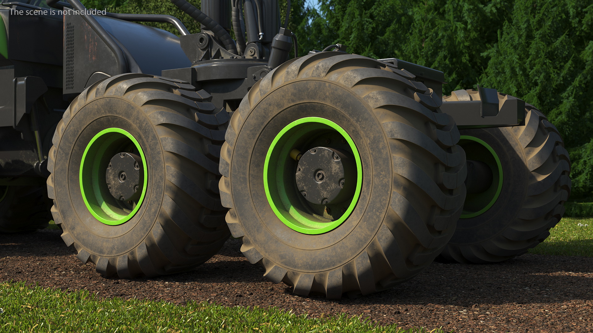 3D model Heavy Duty Tire