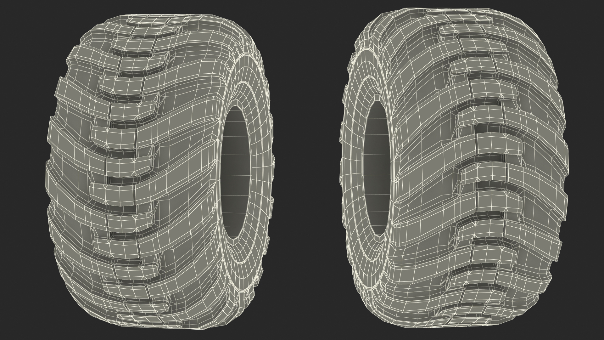 3D model Heavy Duty Tire