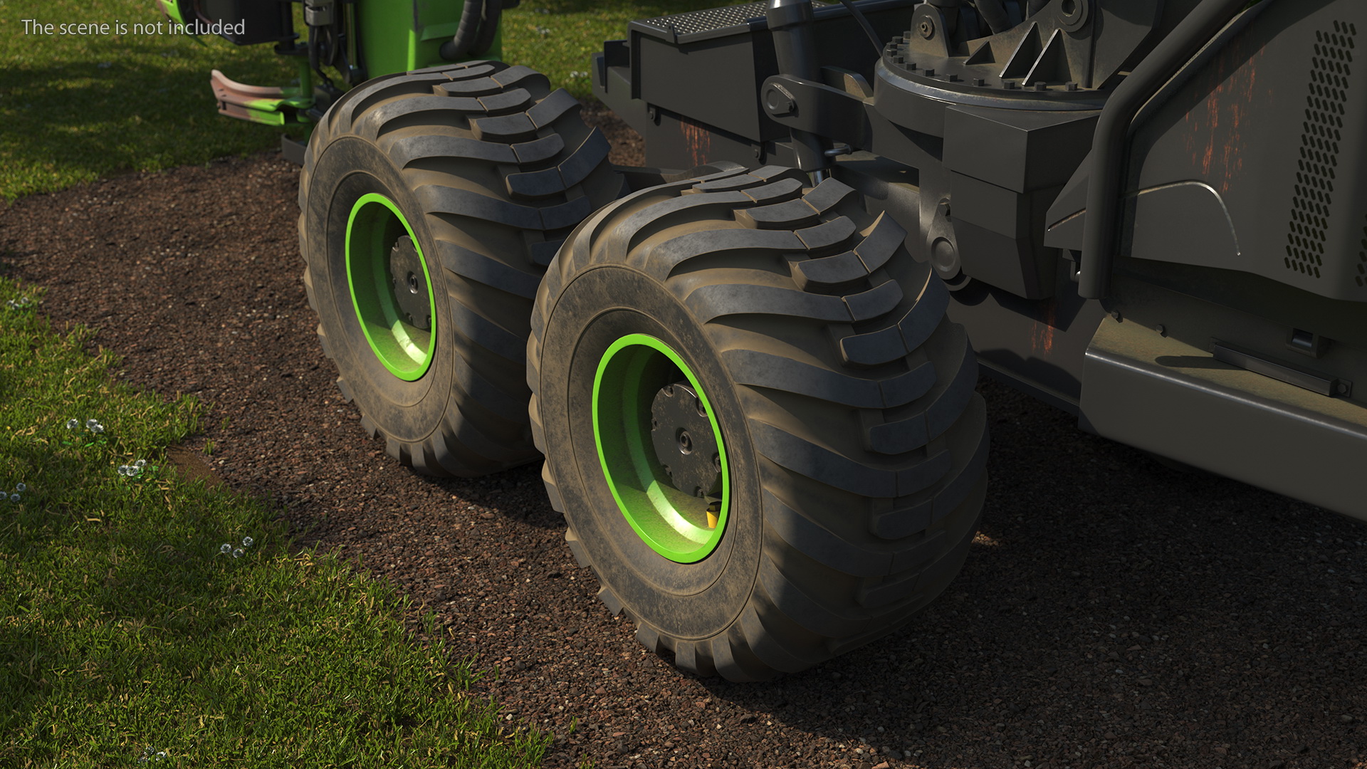 3D model Heavy Duty Tire