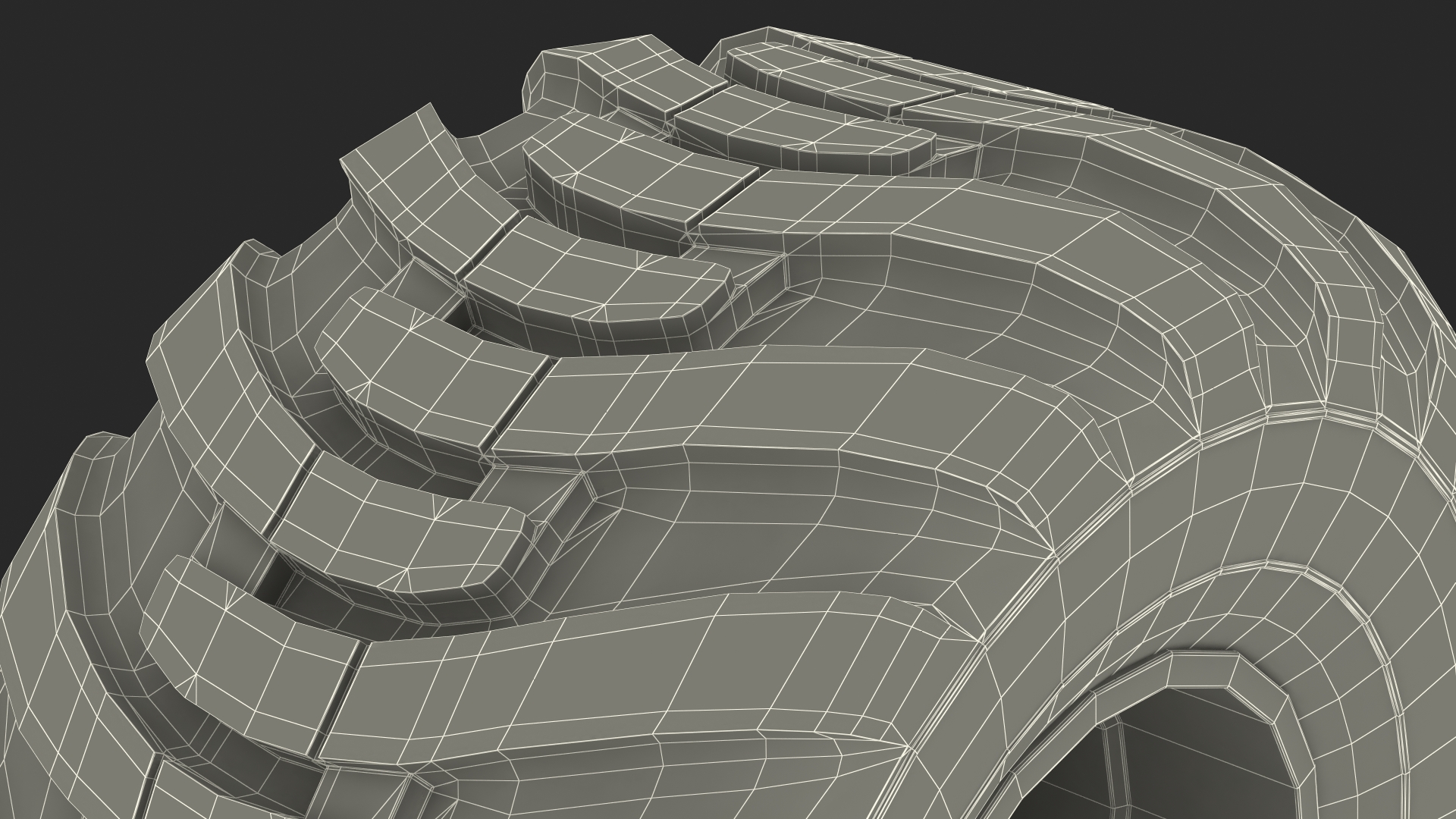 3D model Heavy Duty Tire
