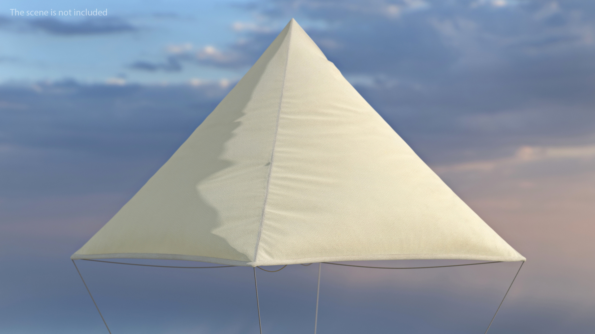 Leonardo da Vinci Parachute Prototype 3D