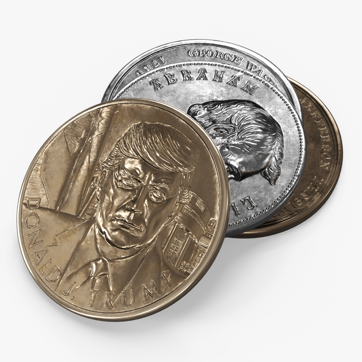 US Presidents Commemorative Medal Set