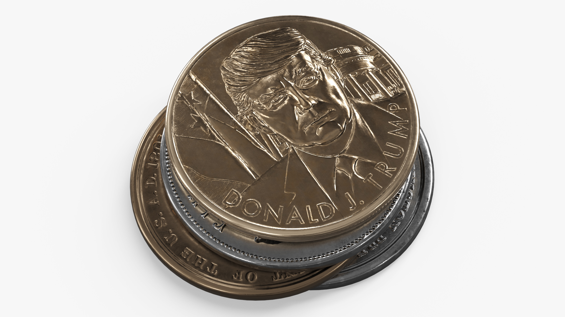 US Presidents Commemorative Medal Set, view 8