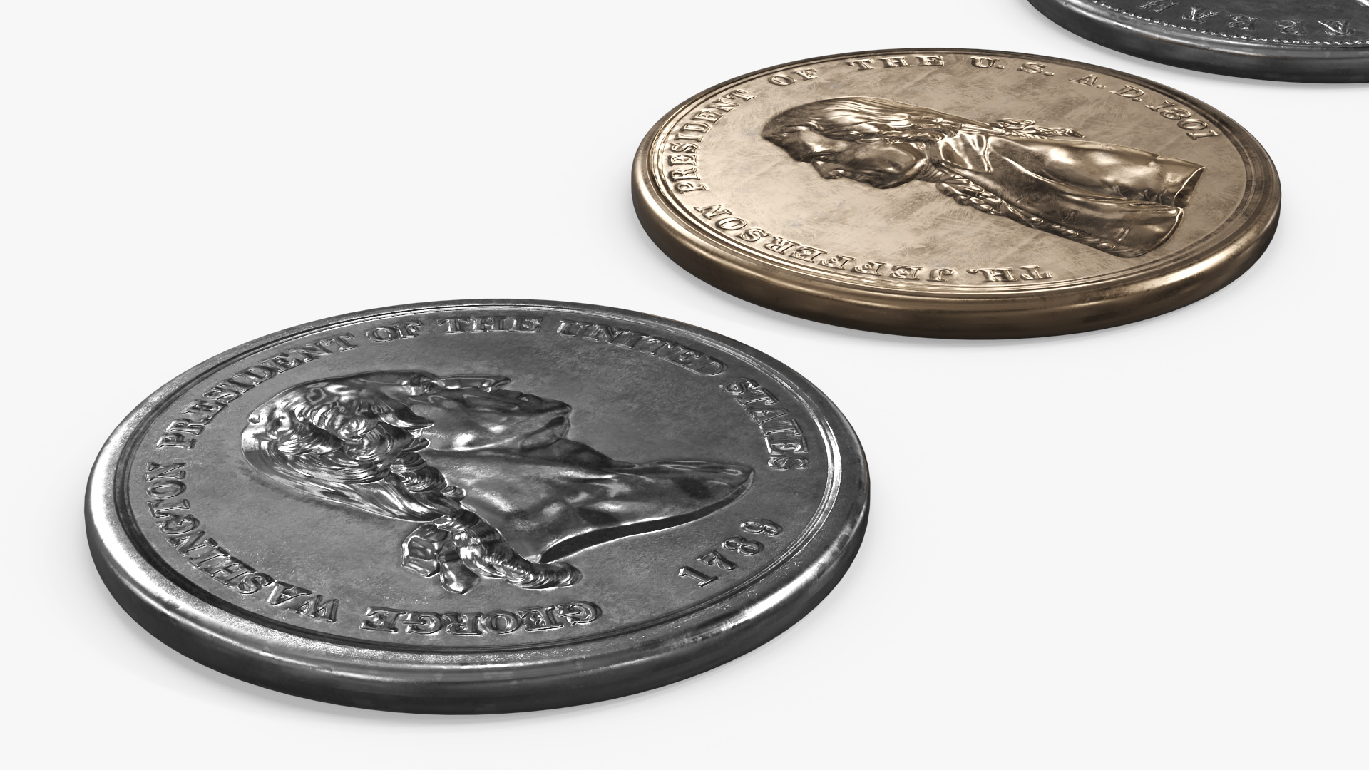 US Presidents Commemorative Medal Set, view 7