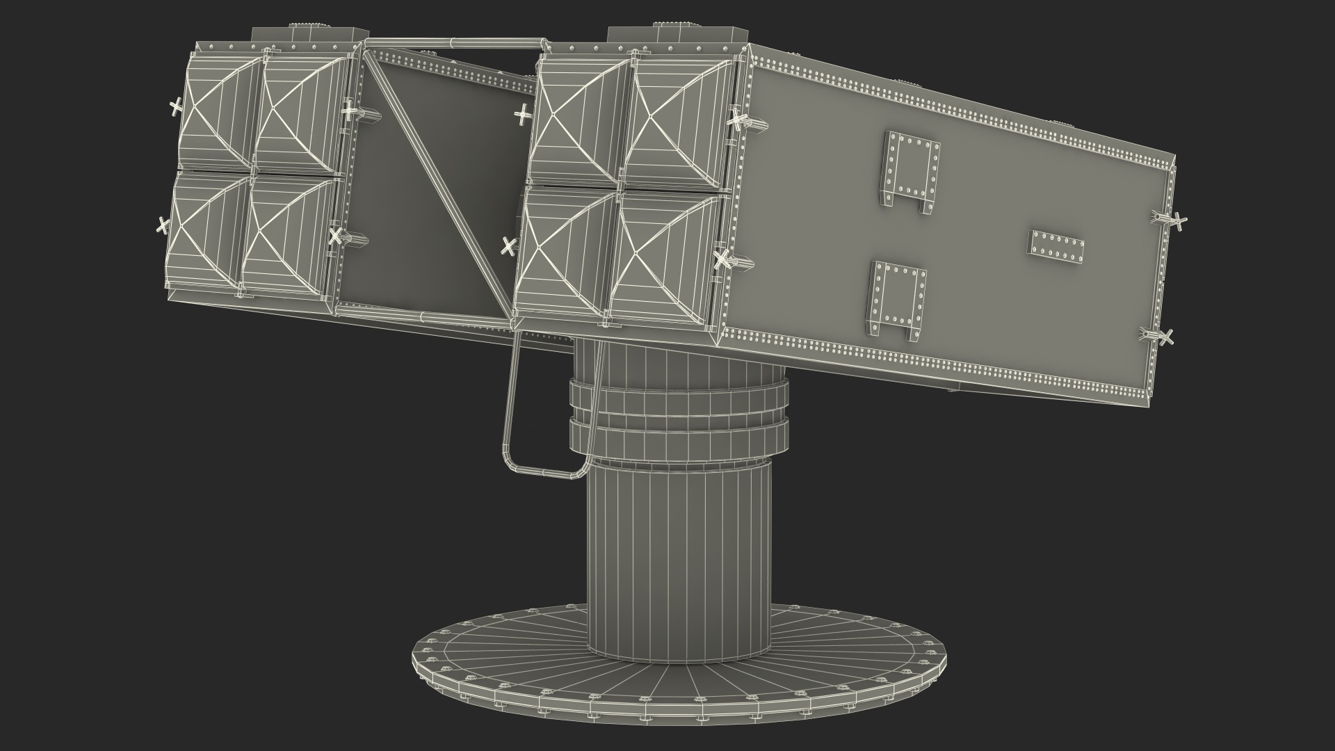 3D model Mk 29 Missile Launching System