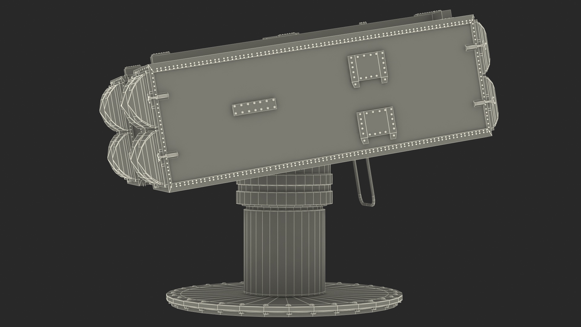 3D model Mk 29 Missile Launching System