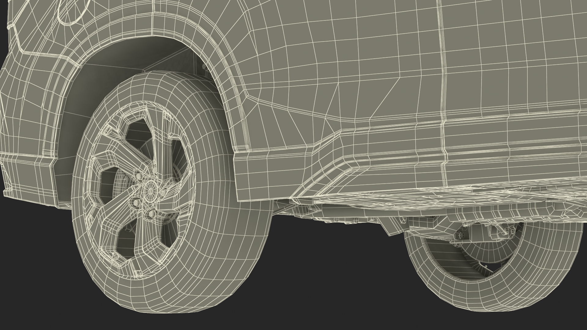 3D Subaru Forester 2022 Green Rigged model