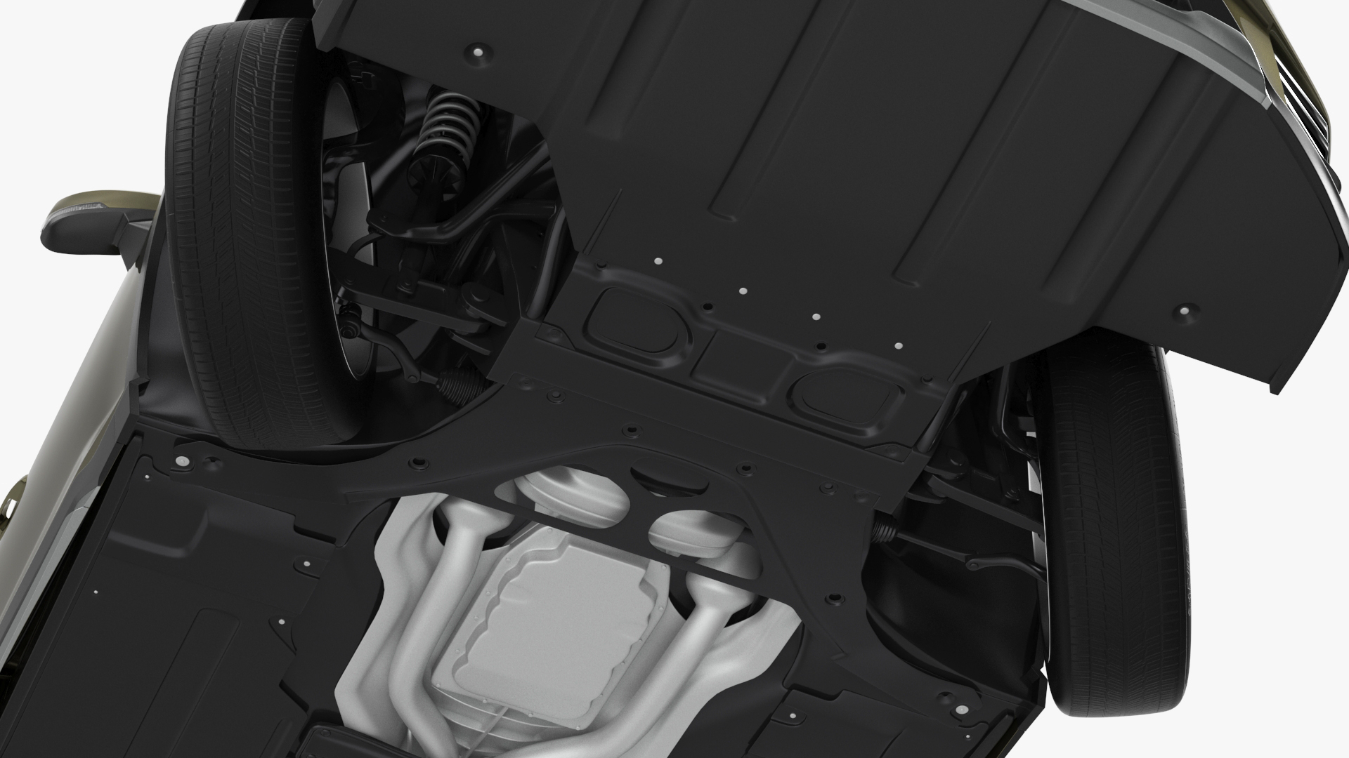 3D Subaru Forester 2022 Green Rigged model