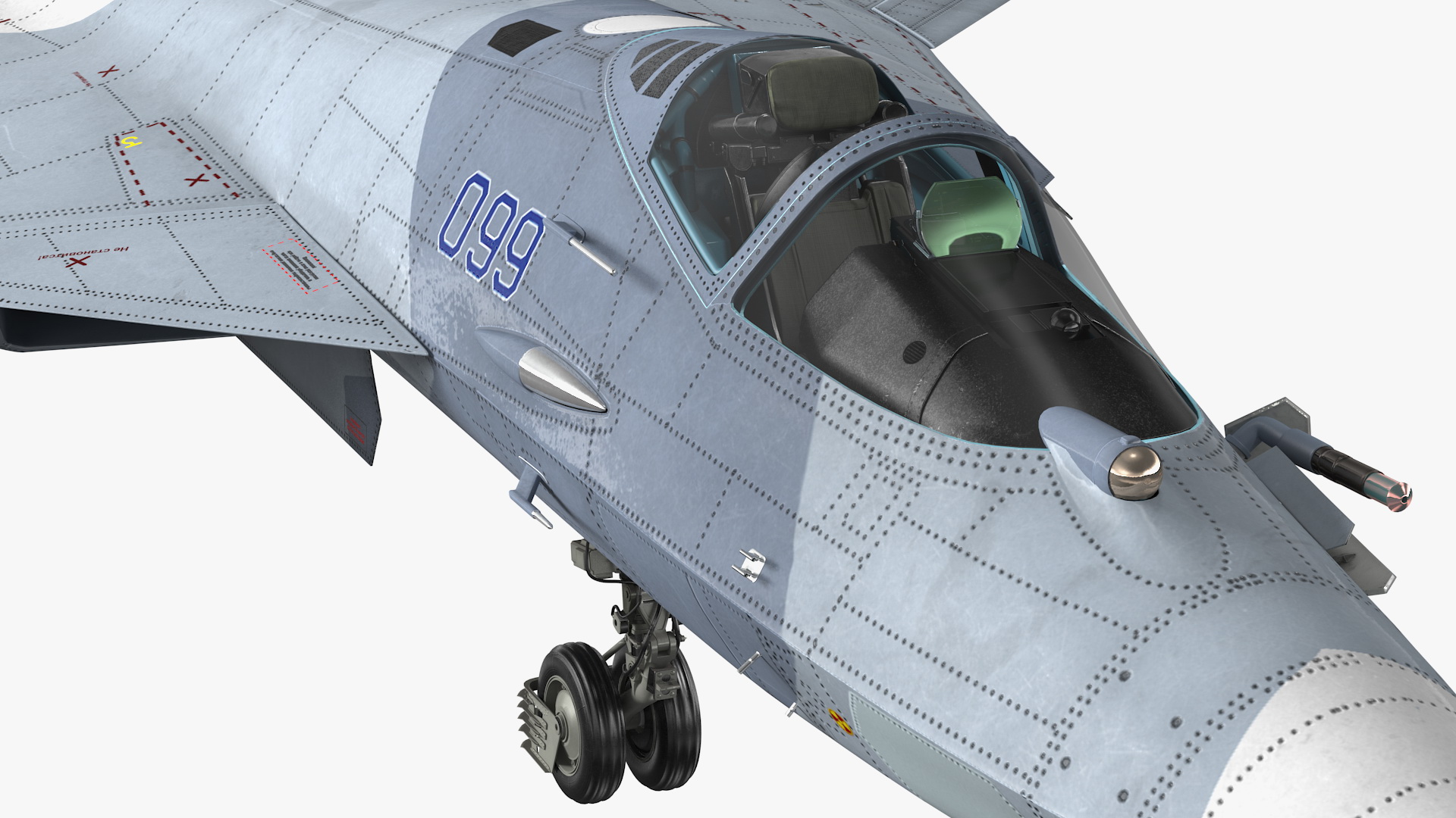 3D Stealth Multirole Fighter SU 57
