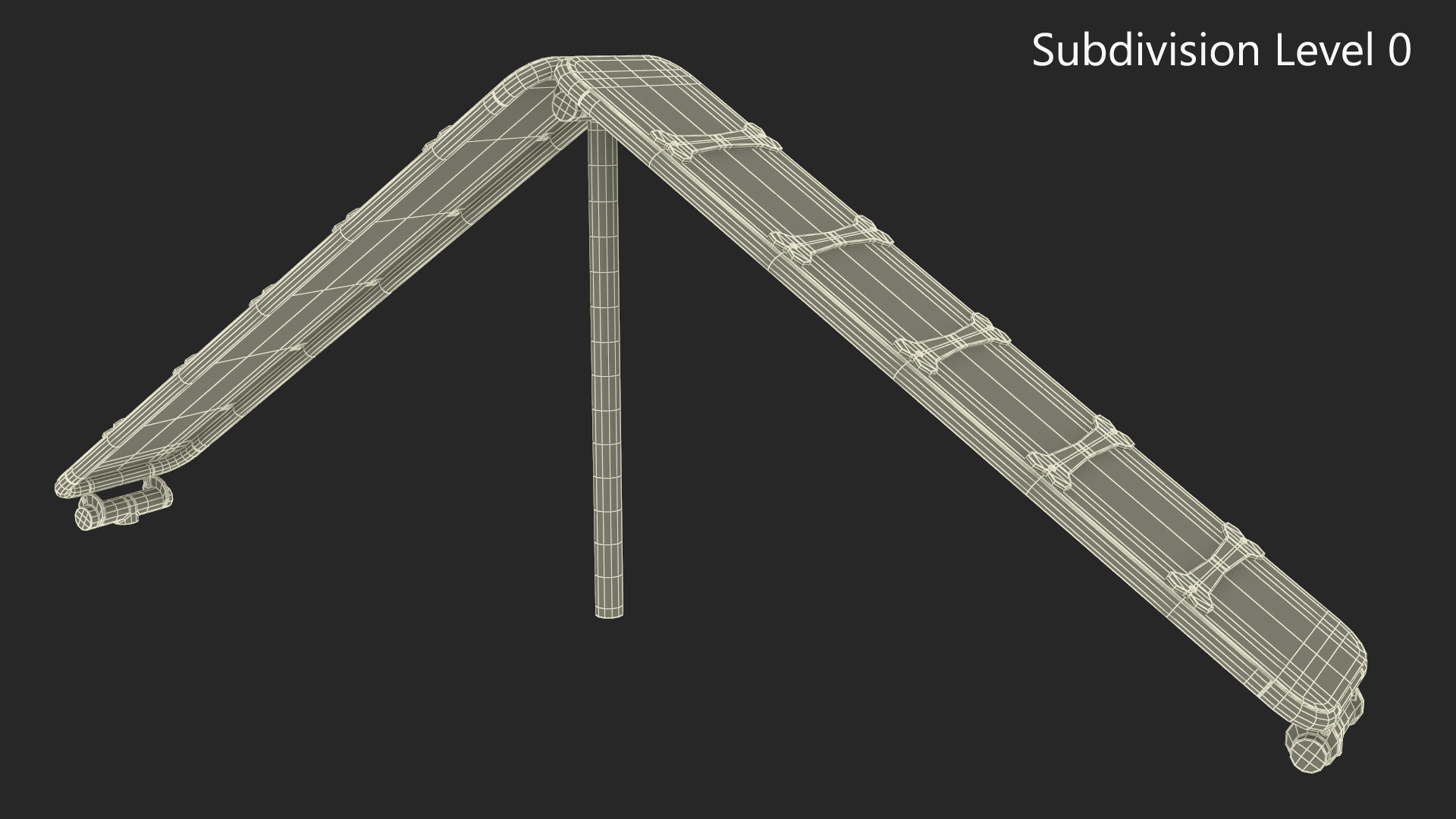 Dog Park Adventure Peak Green 3D model