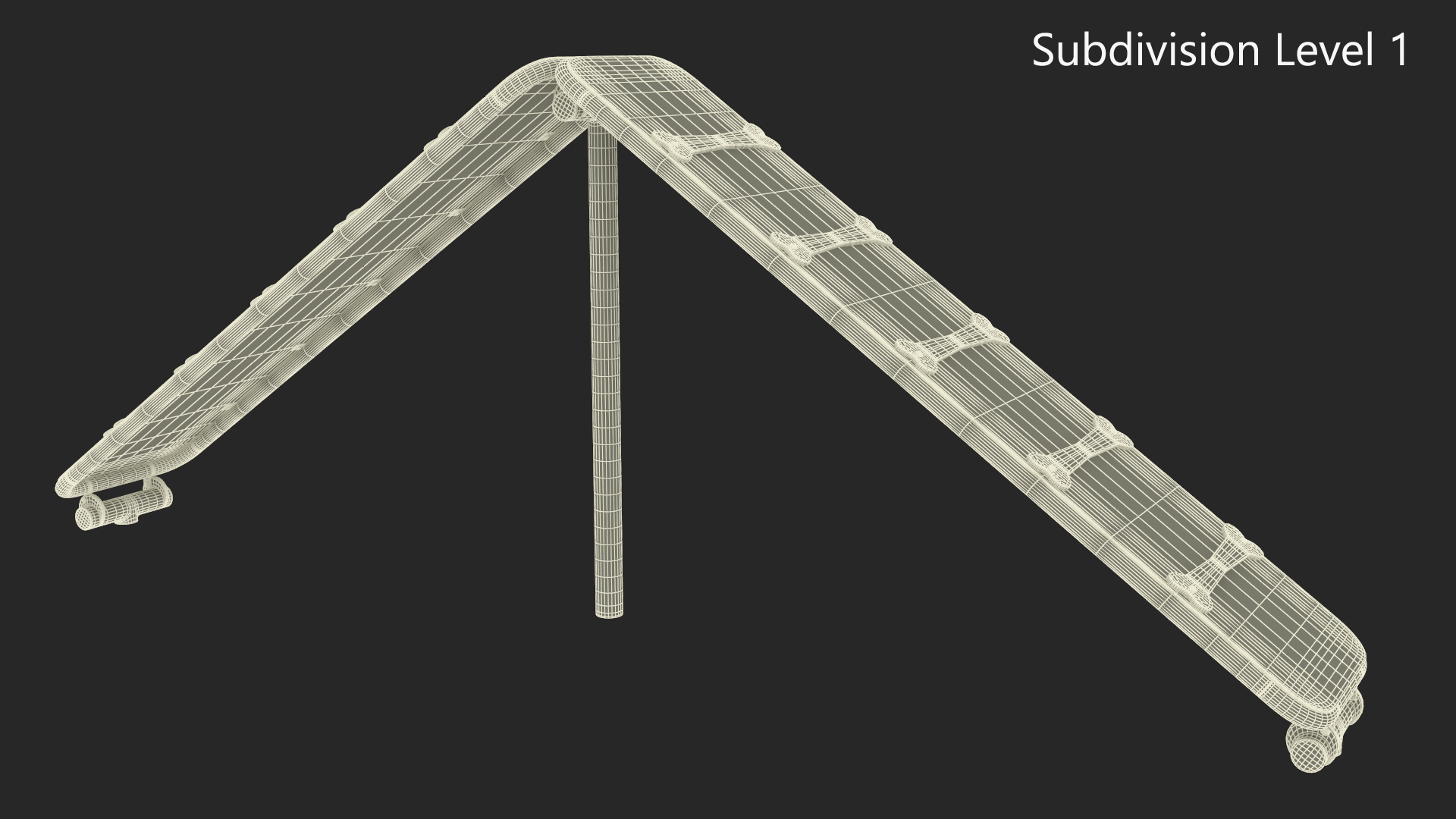 Dog Park Adventure Peak Green 3D model