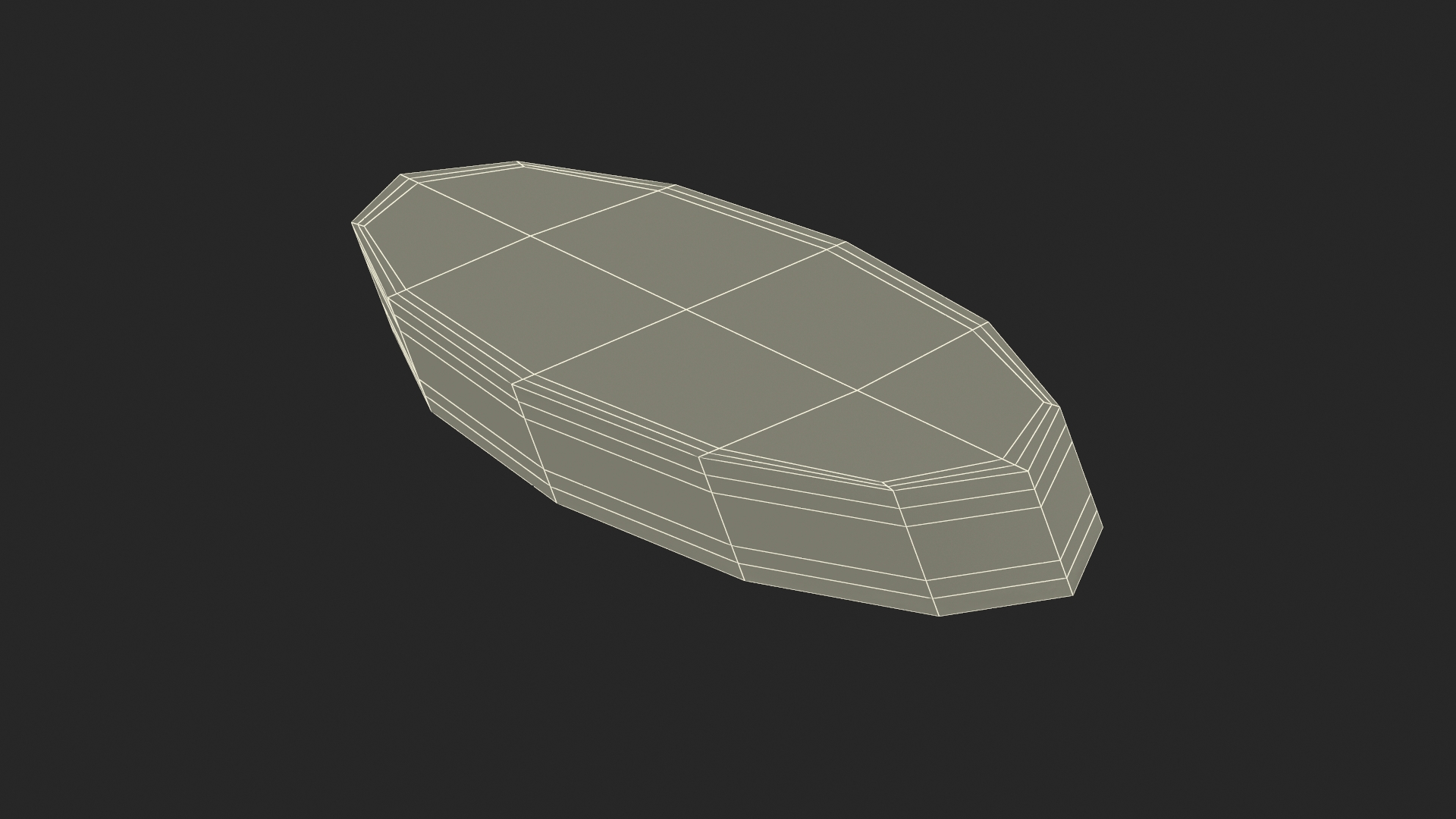 3D model Slice Smoked Sausage