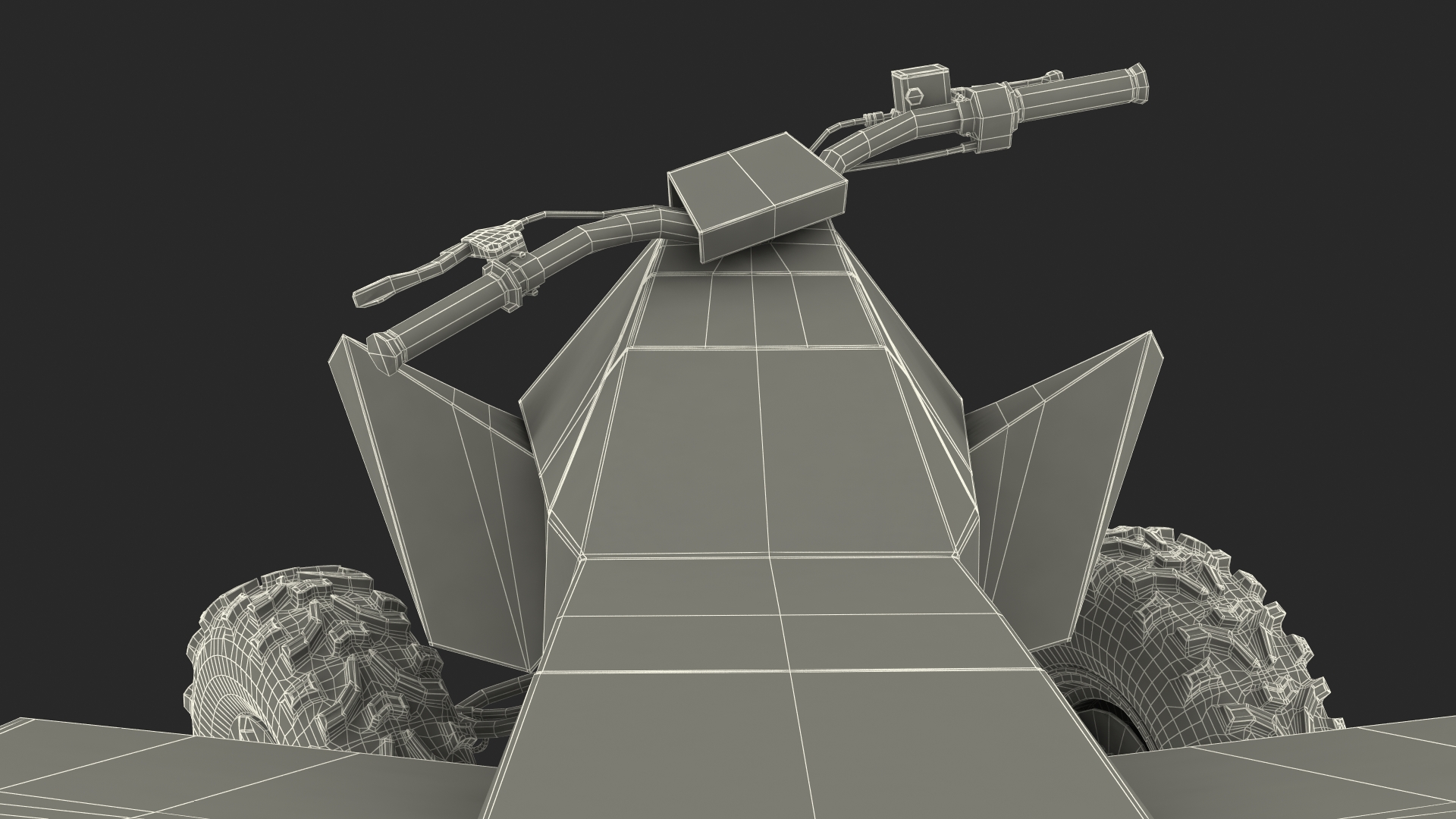 Tesla ATV Cyberquad 3D model